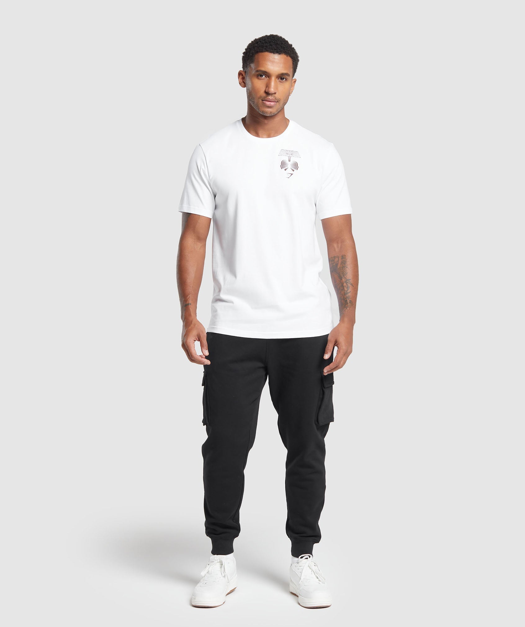 Hybrid Wellness T-Shirt in White - view 4