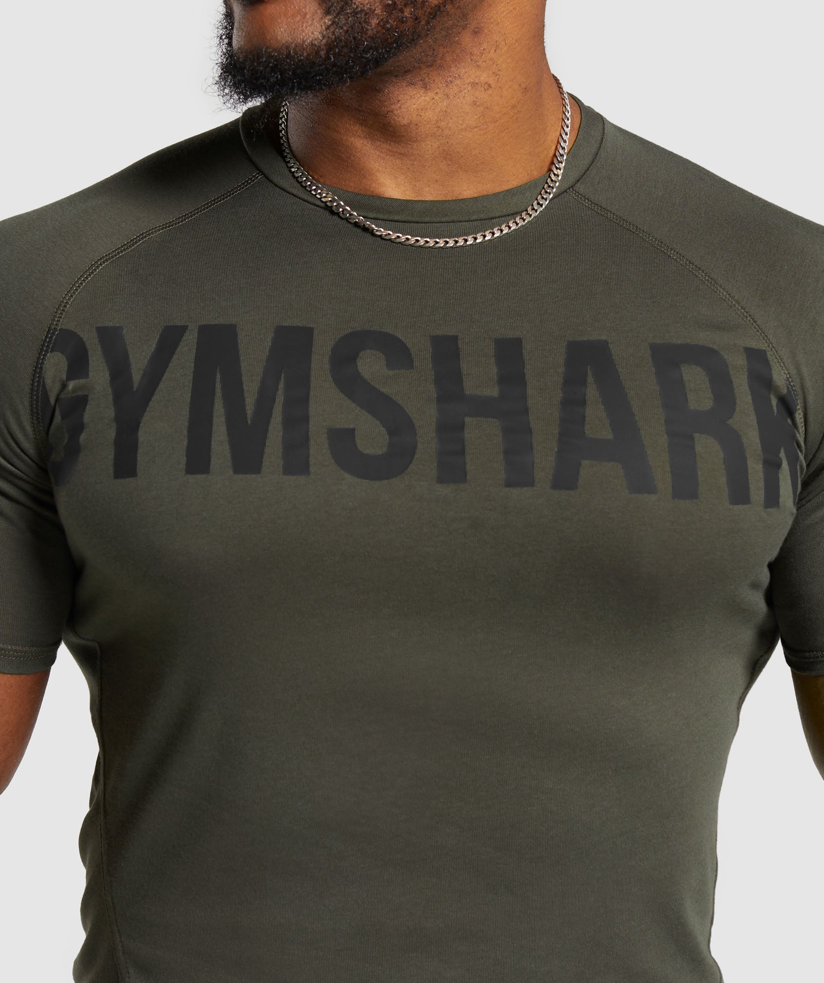 Impact Muscle T-Shirt in Strength Green - view 5