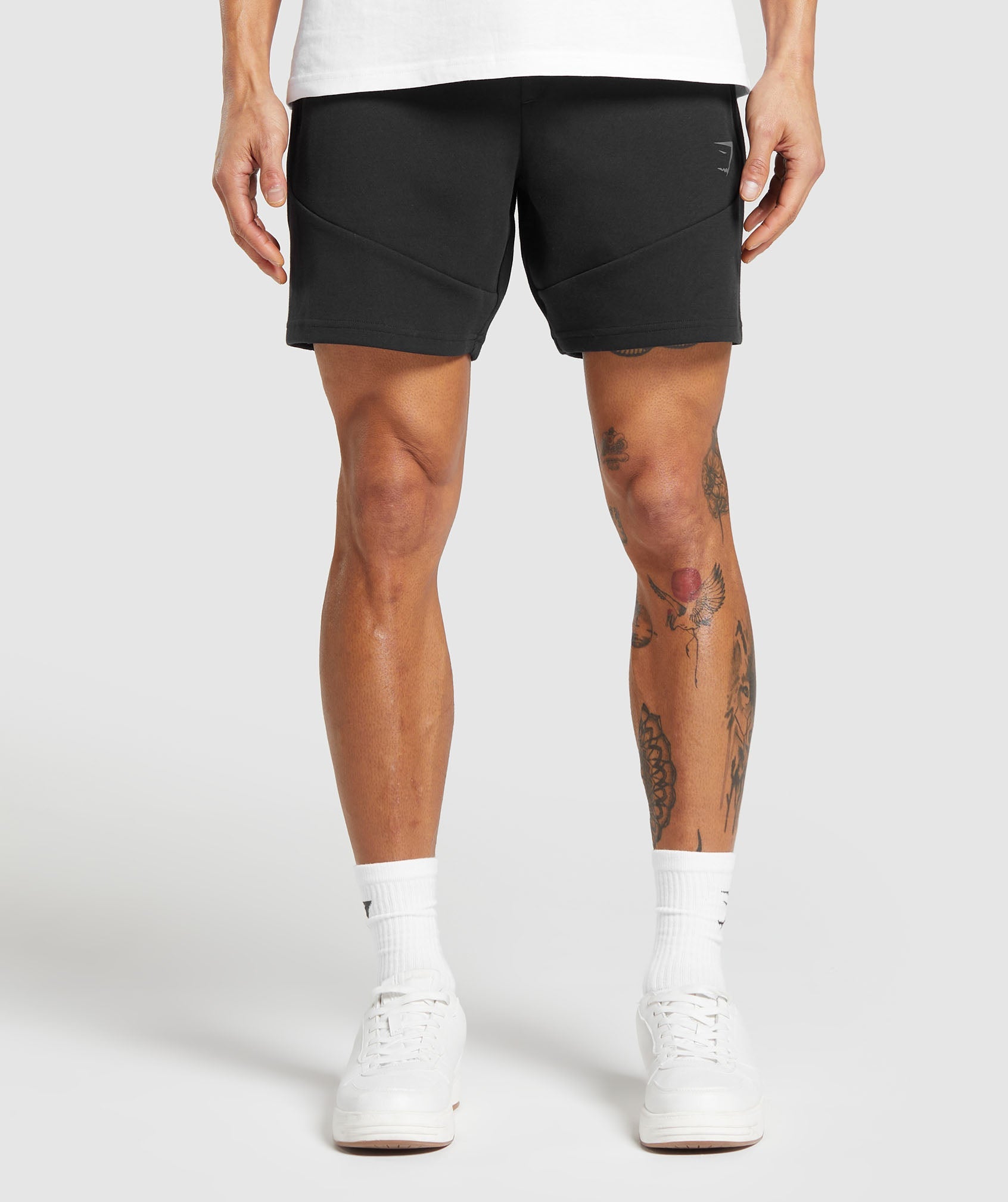 Interlock Tech 6" Shorts in Black