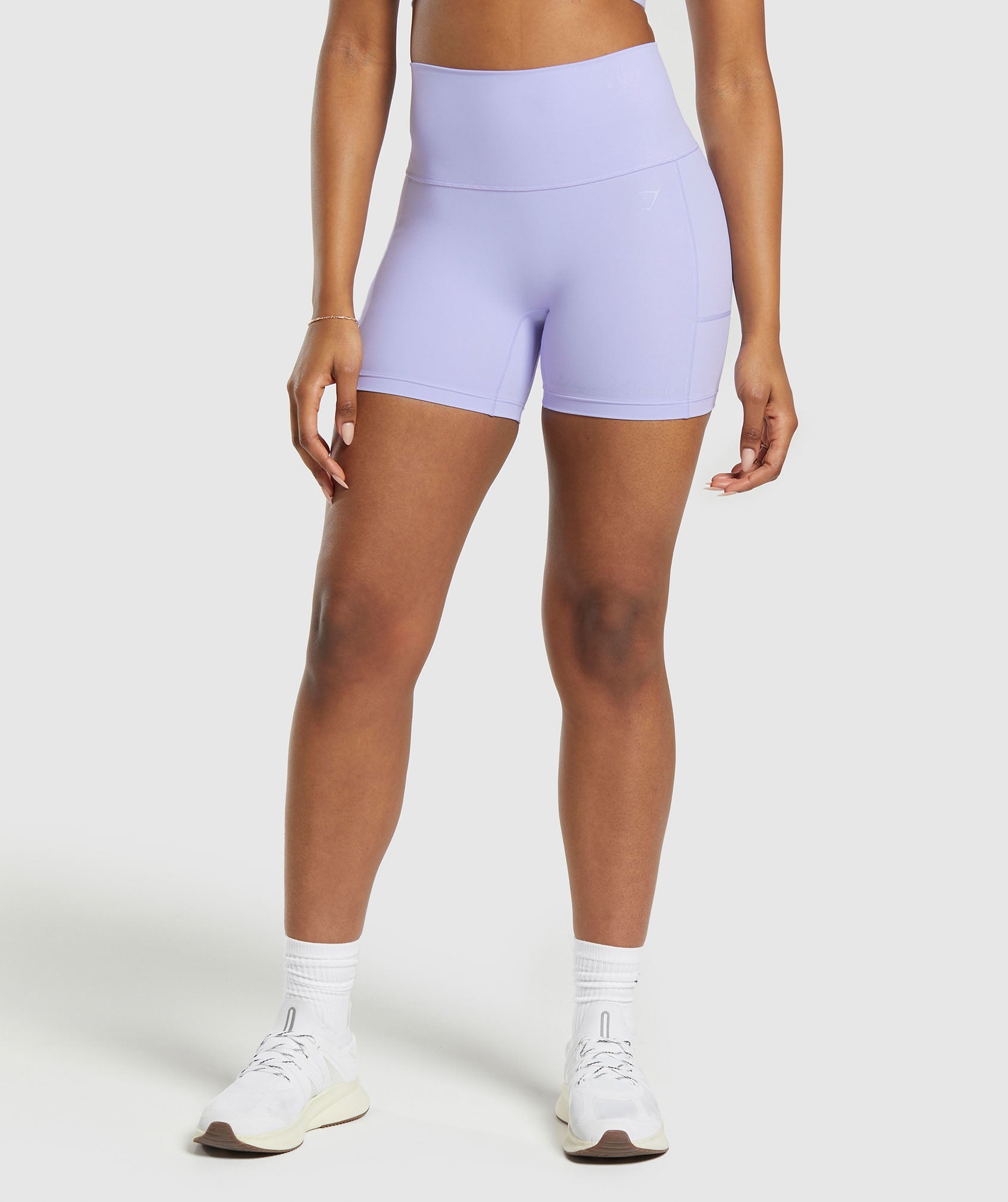 GS x Libby Shorts in Powdered Lilac - view 1