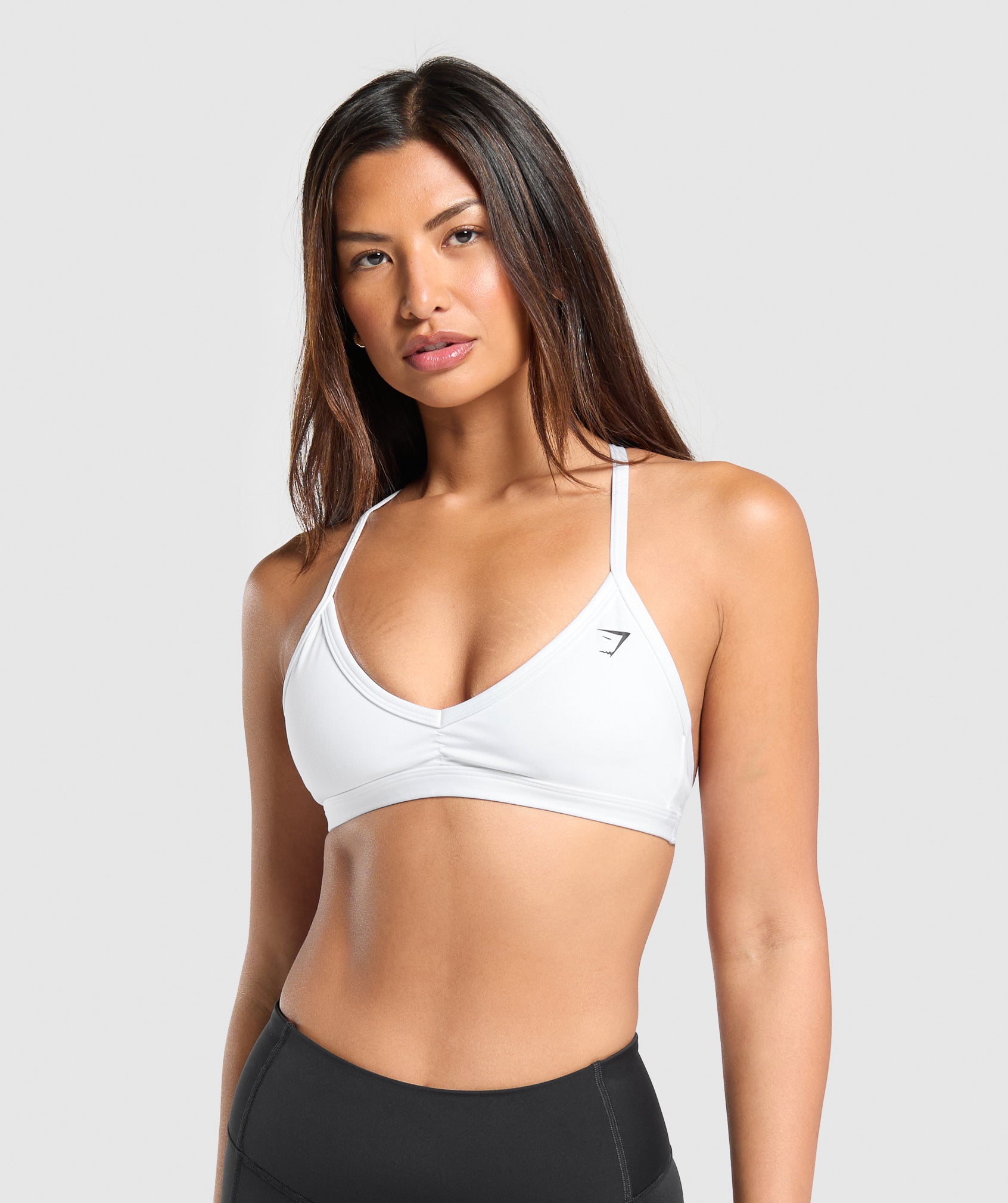 Minimal Sports Bra in White