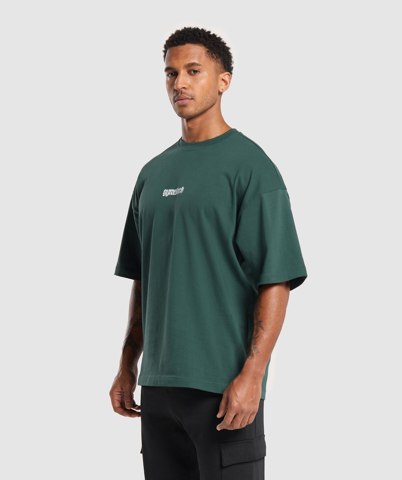 Prayer Hands T-Shirt in Fog Green - view 3