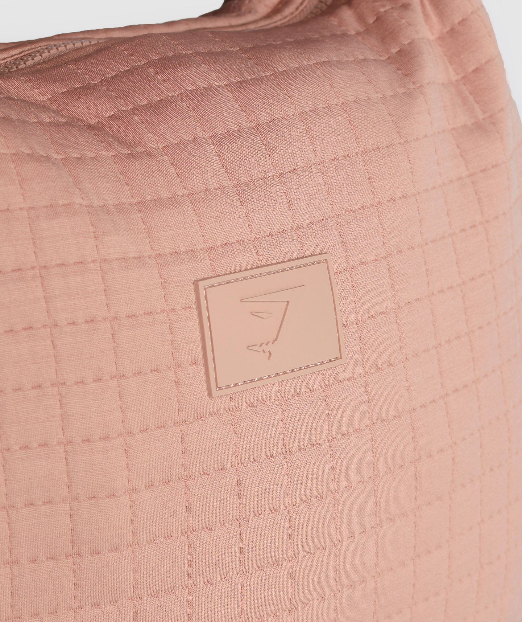 Quilted Bag in Faded Pink - view 3