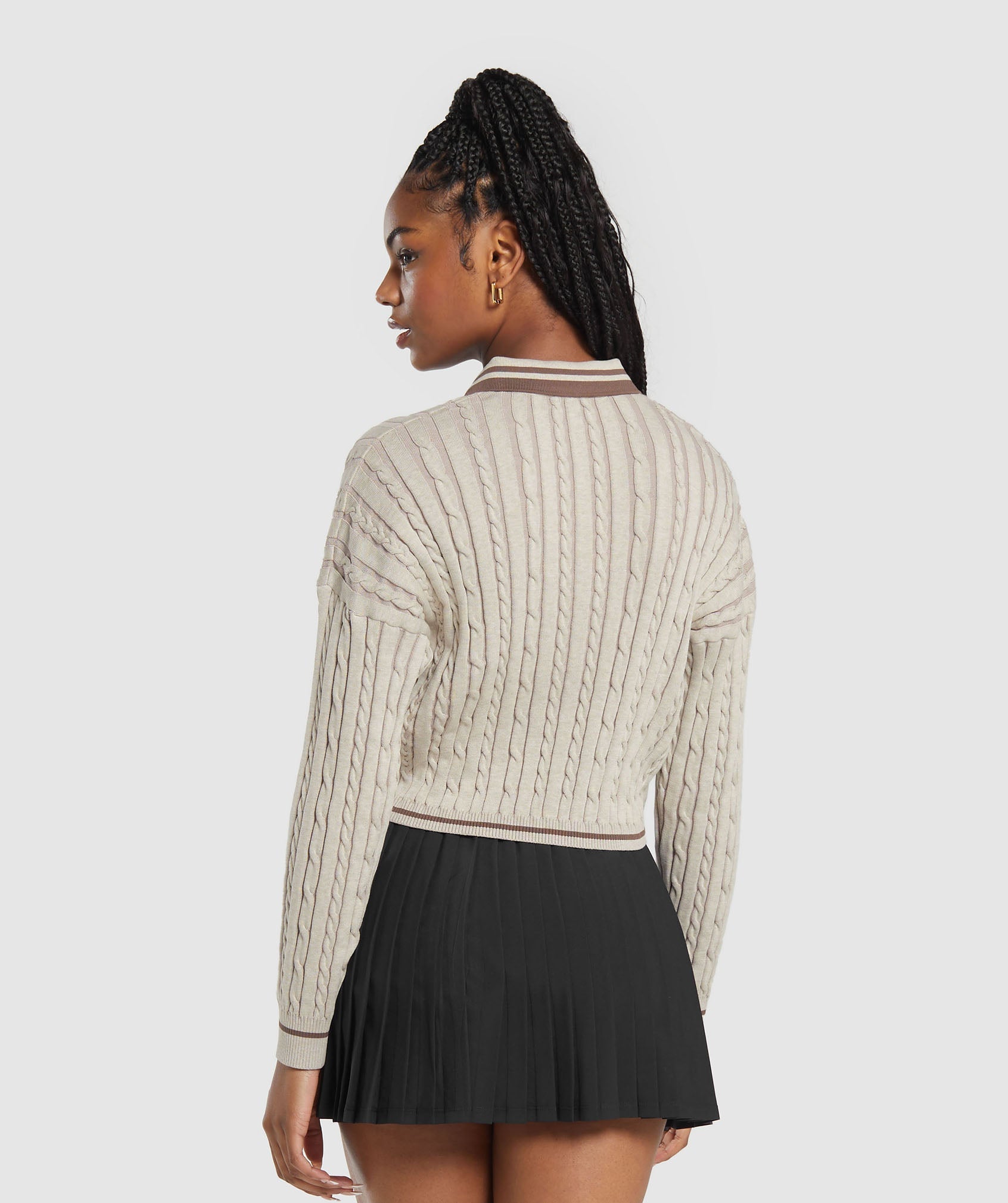 Rest Day Cable Knit Pullover
