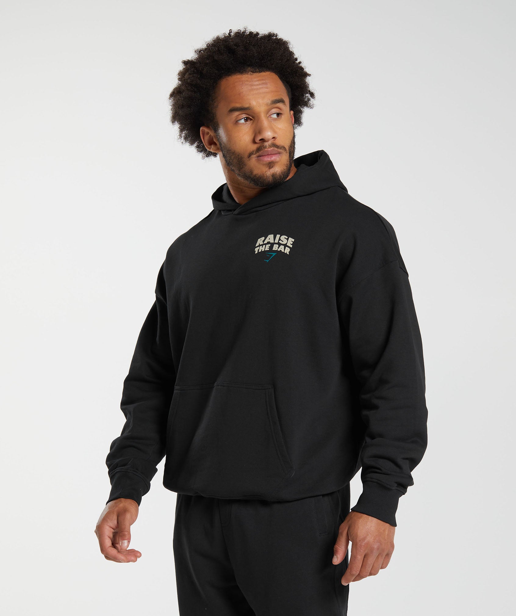 Raise the Bar Hoodie in Black - view 3