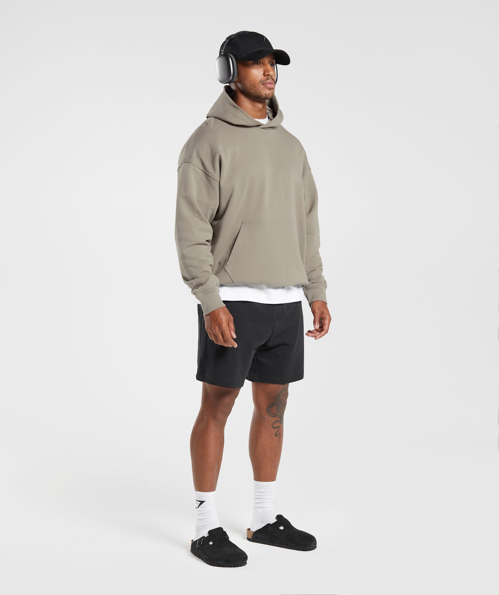 Rest Day Essentials Hoodie in Linen Brown - view 4