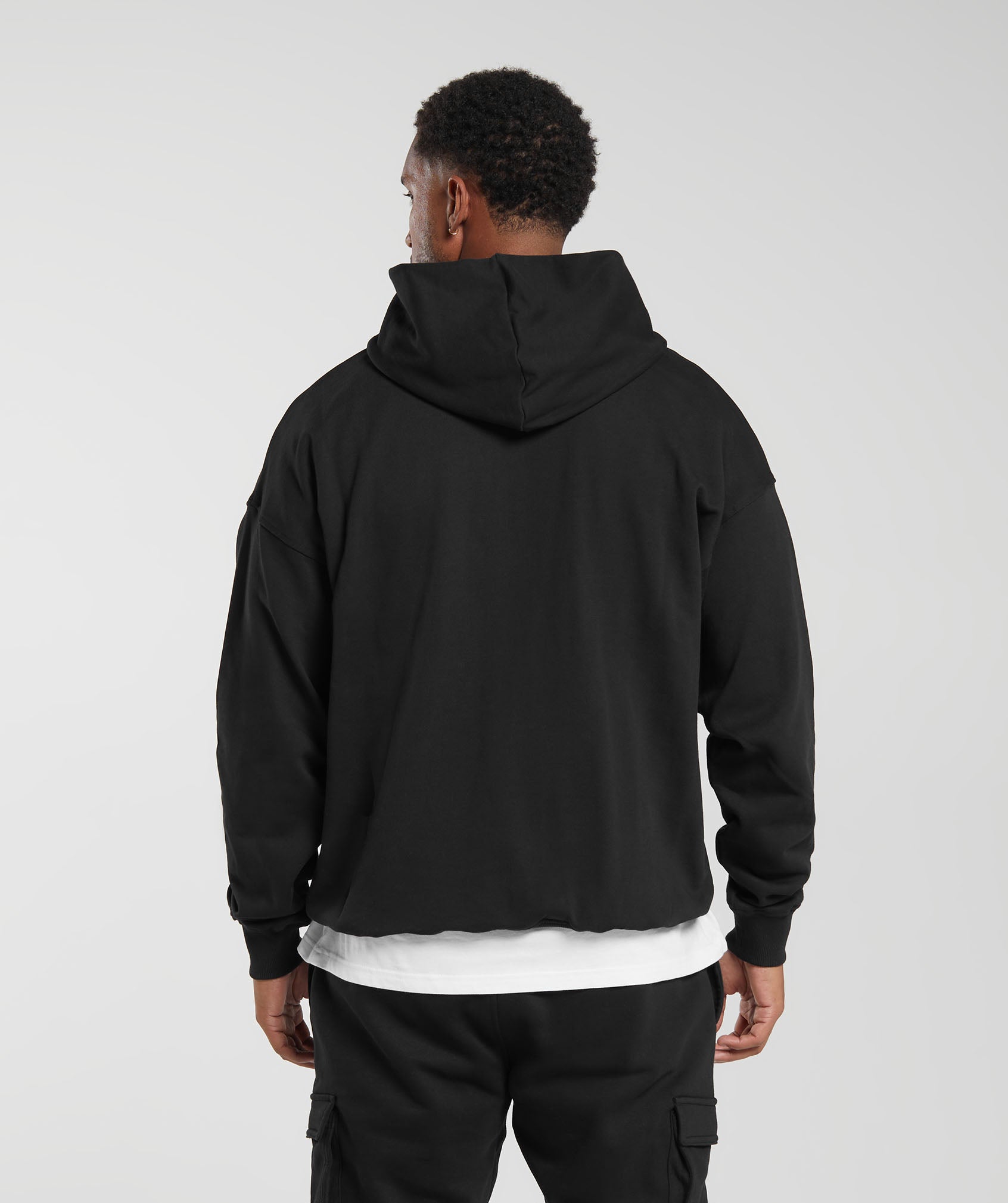 Rest Day Essentials Hoodie in Black - view 3