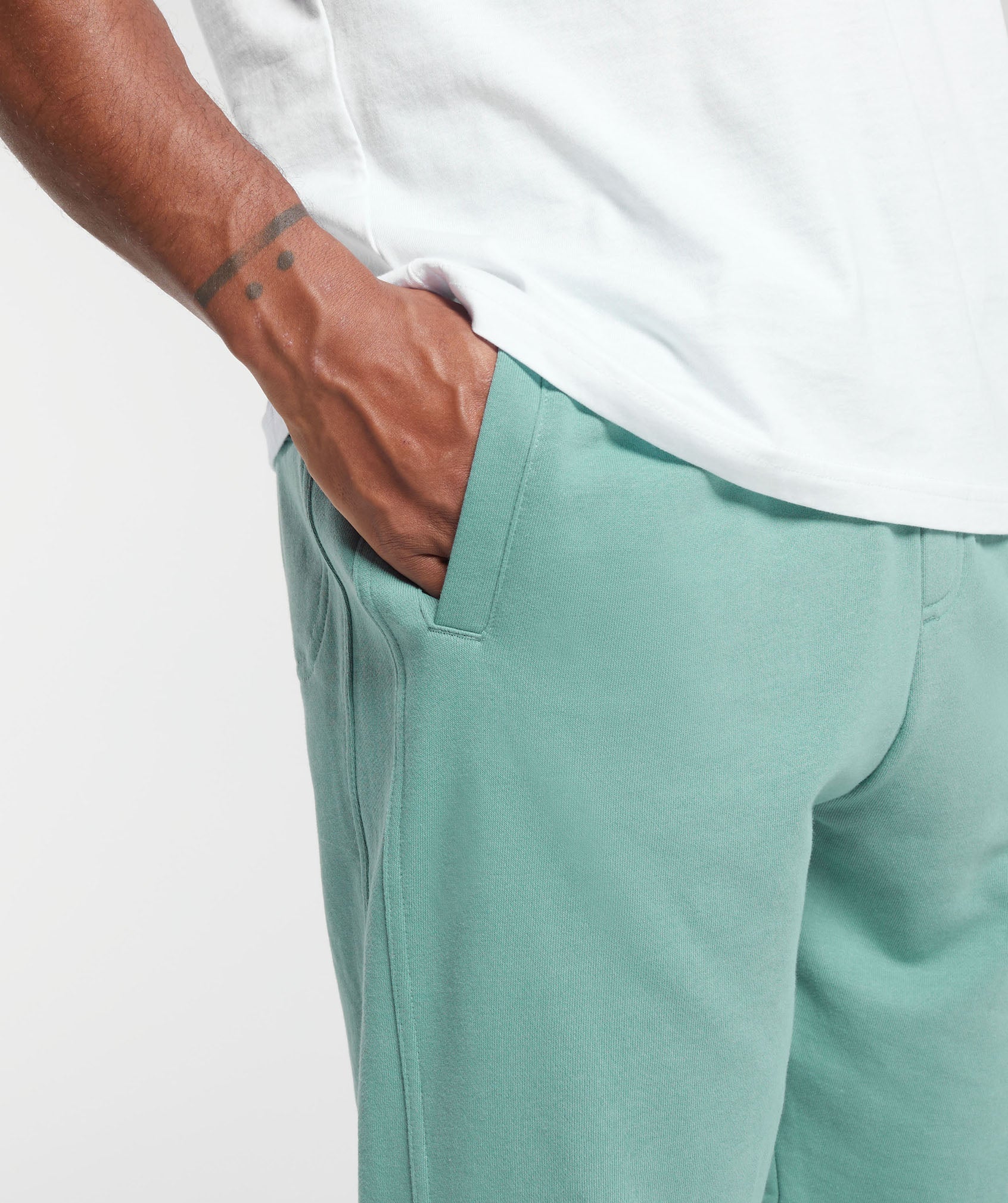 Rest Day Essentials Joggers in Duck Egg Blue - view 5