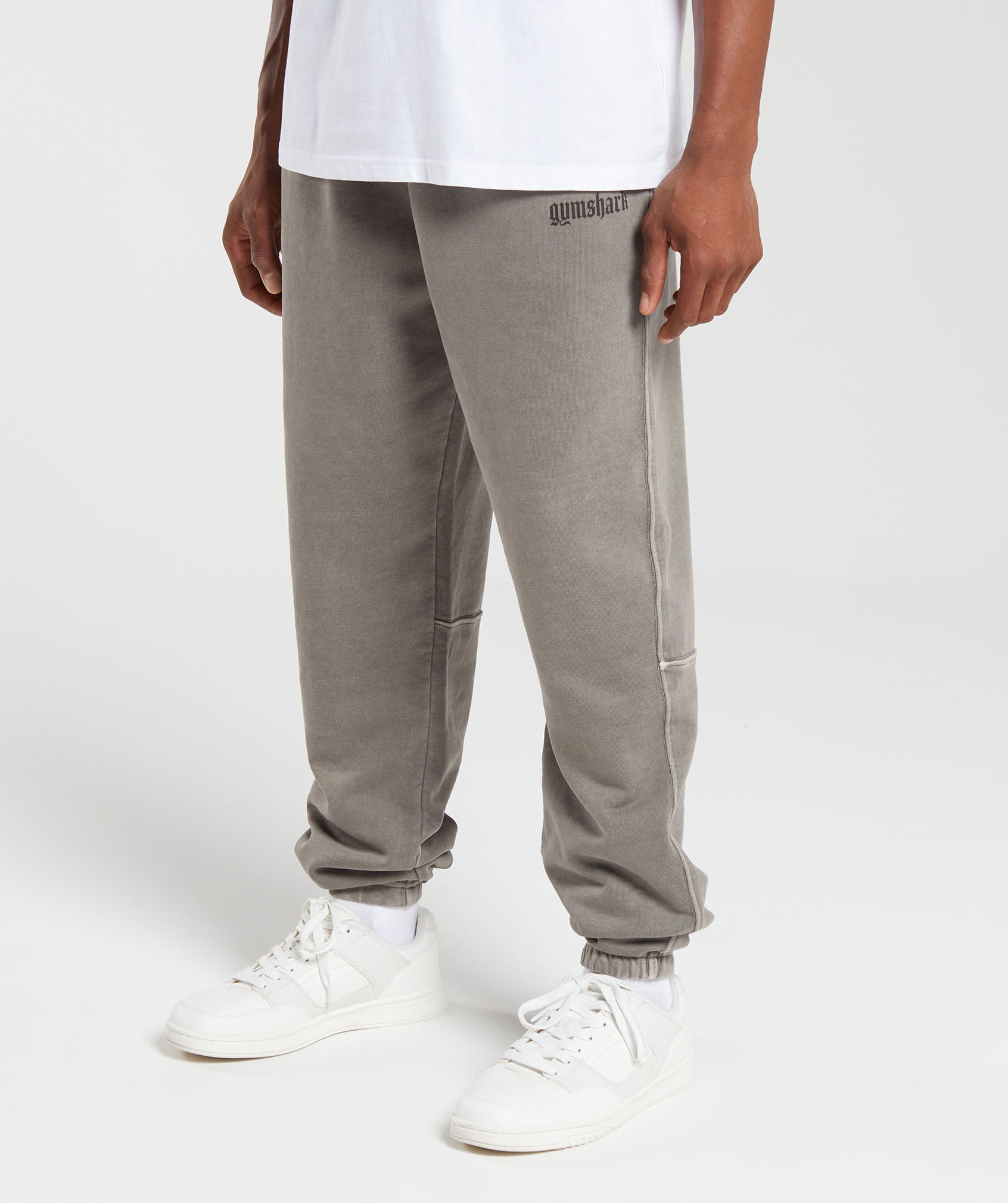Heavyweight Joggers in Camo Brown - view 3