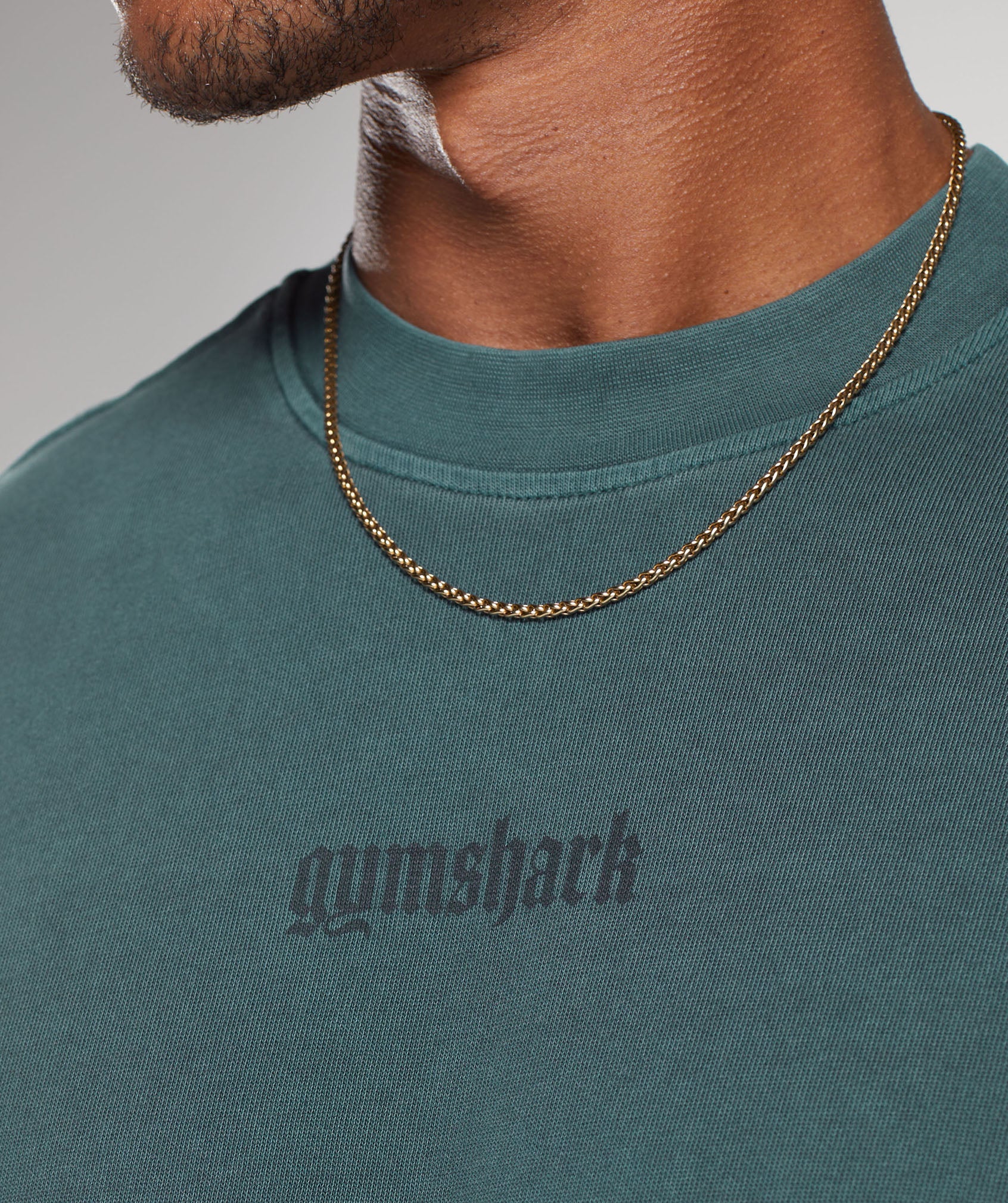 Heavyweight T-Shirt in Smokey Teal - view 5