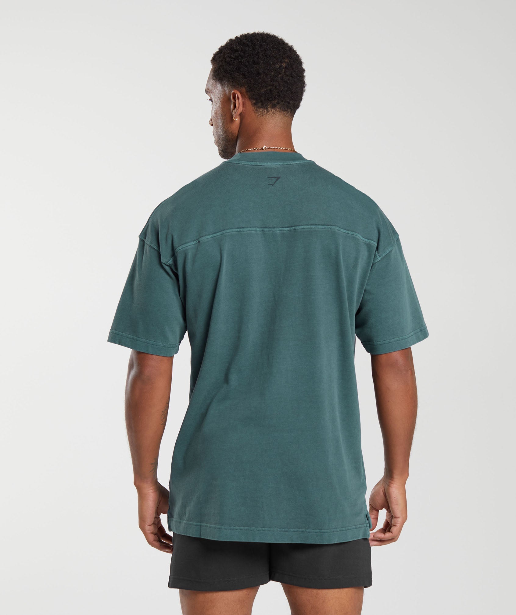 Heavyweight T-Shirt in Smokey Teal - view 2