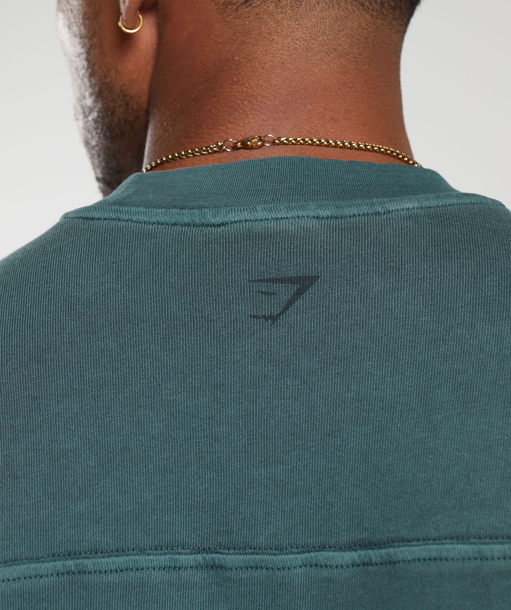 Heavyweight T-Shirt in Smokey Teal - view 6