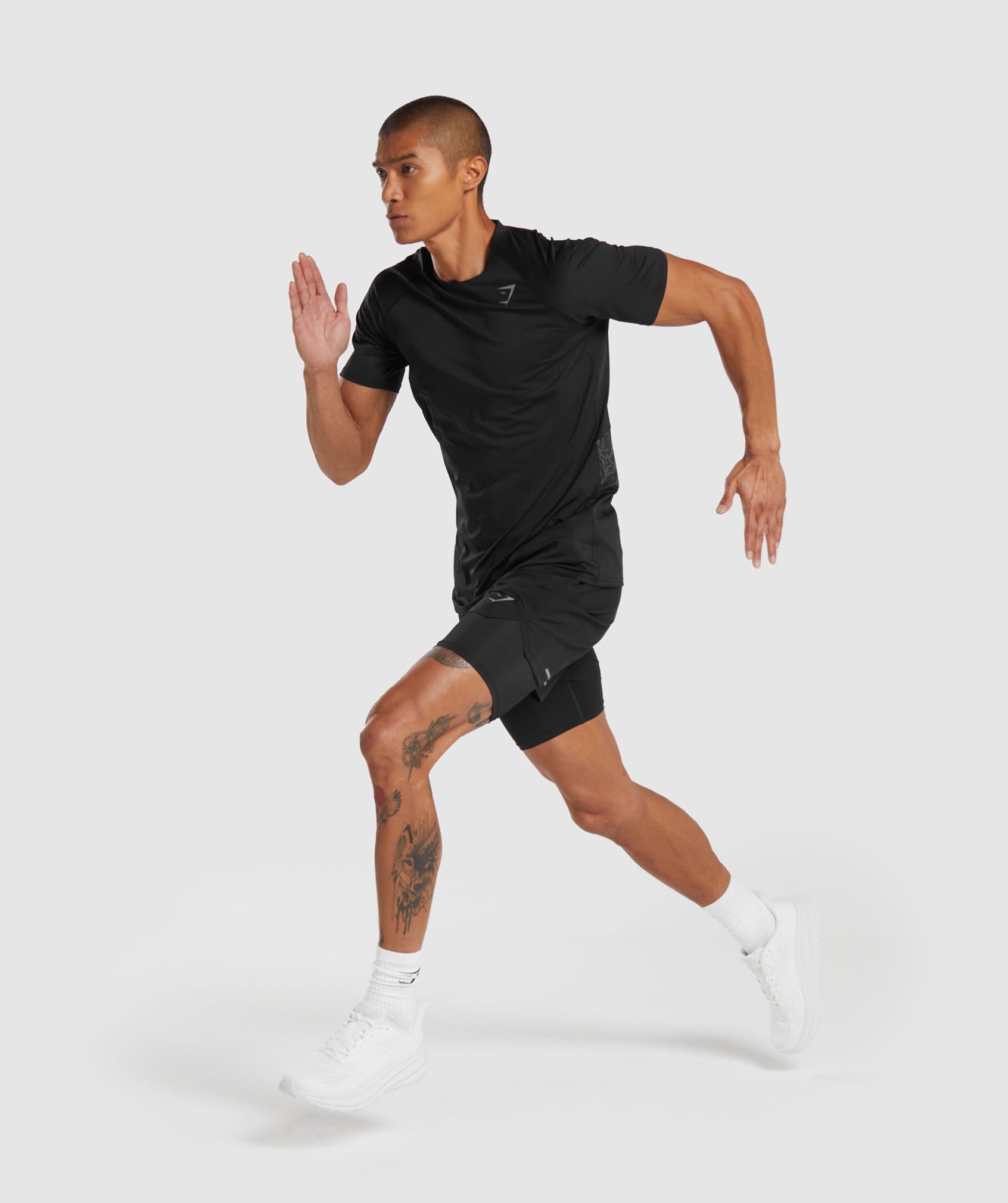 Speed 5" Shorts in Black - view 5
