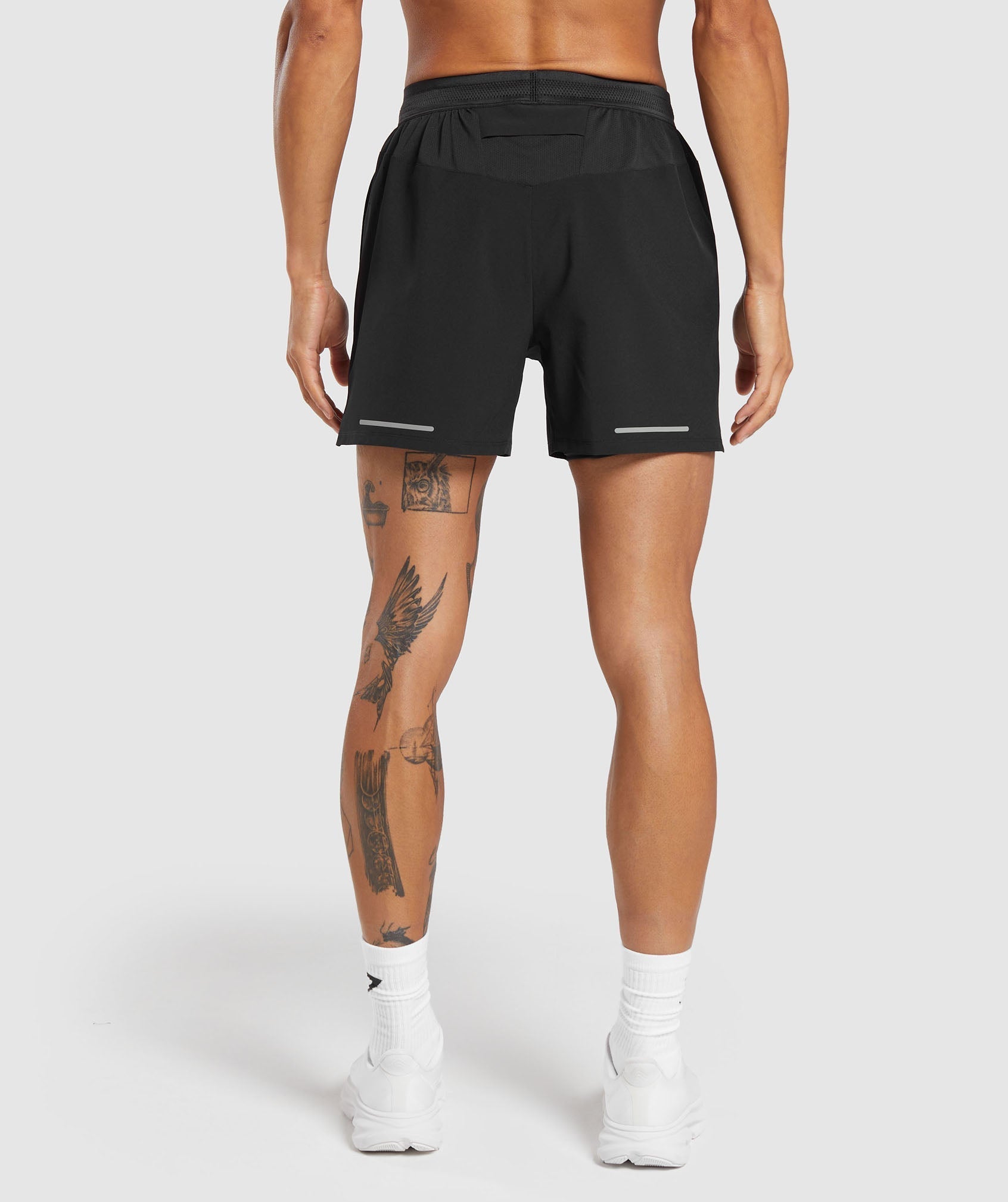Speed 5" Shorts in Black - view 3