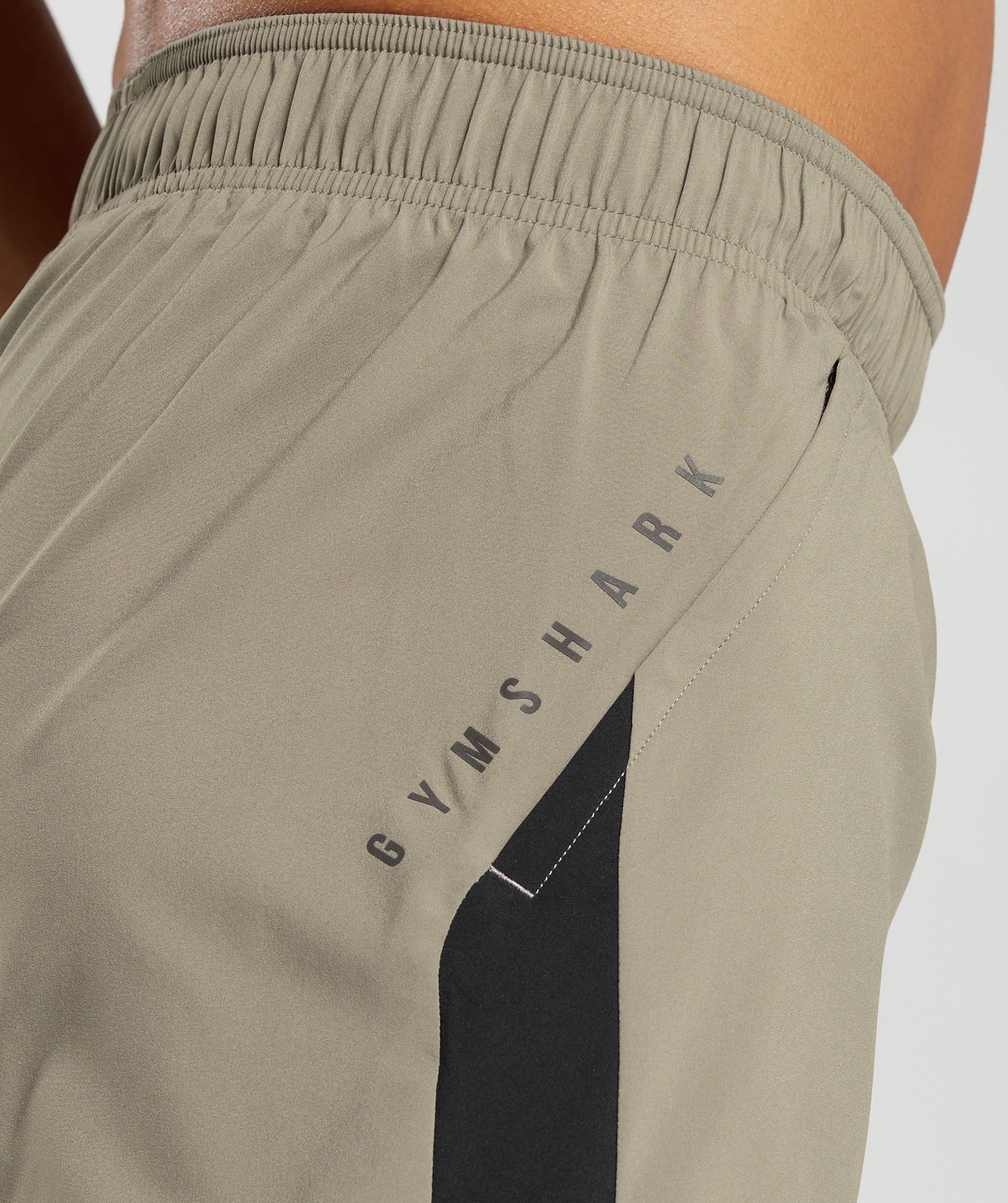 Sport 7" Short in Linen Brown/Black - view 6