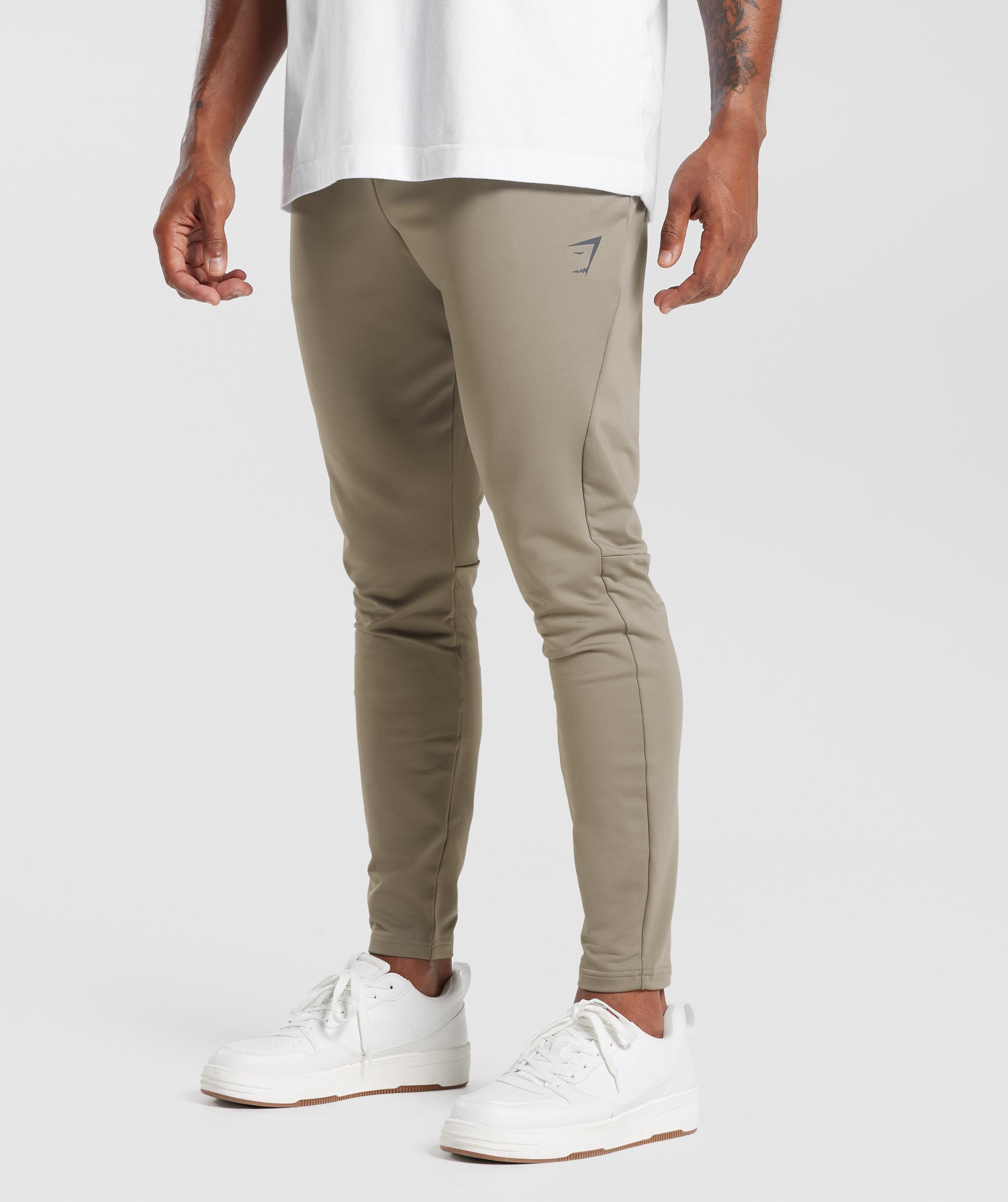 Sport Joggers in Linen Brown - view 3