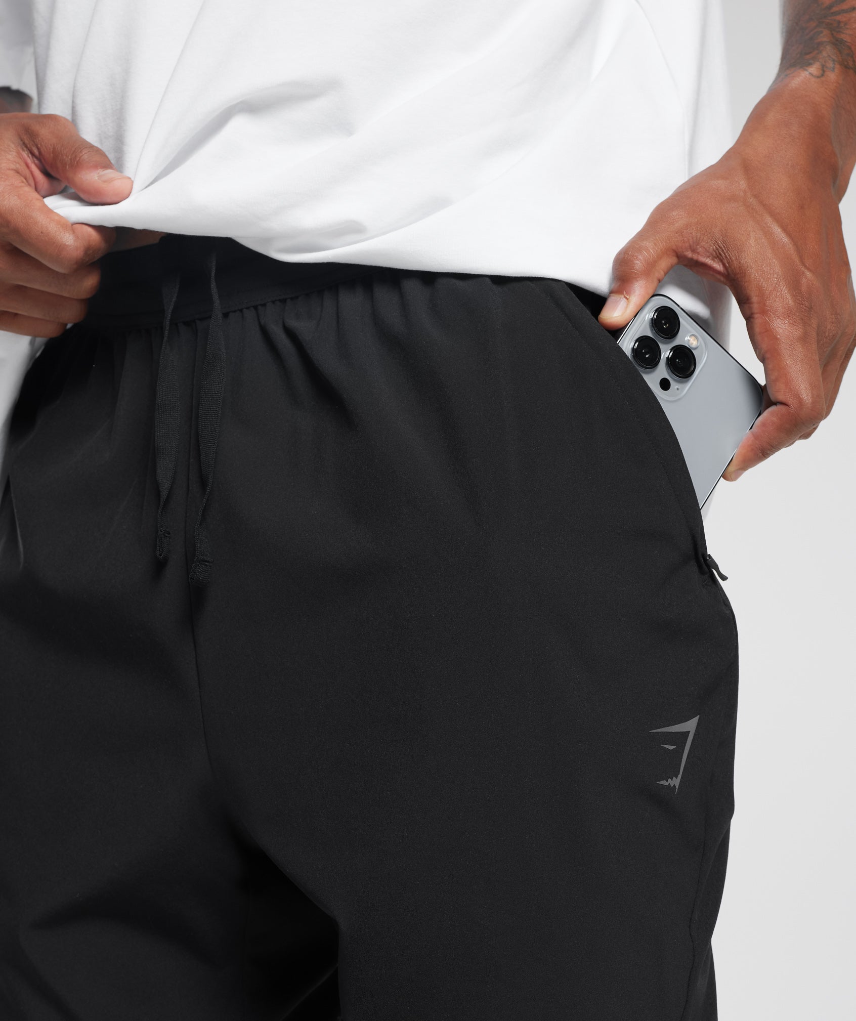 Sport Run Pants in Black - view 5