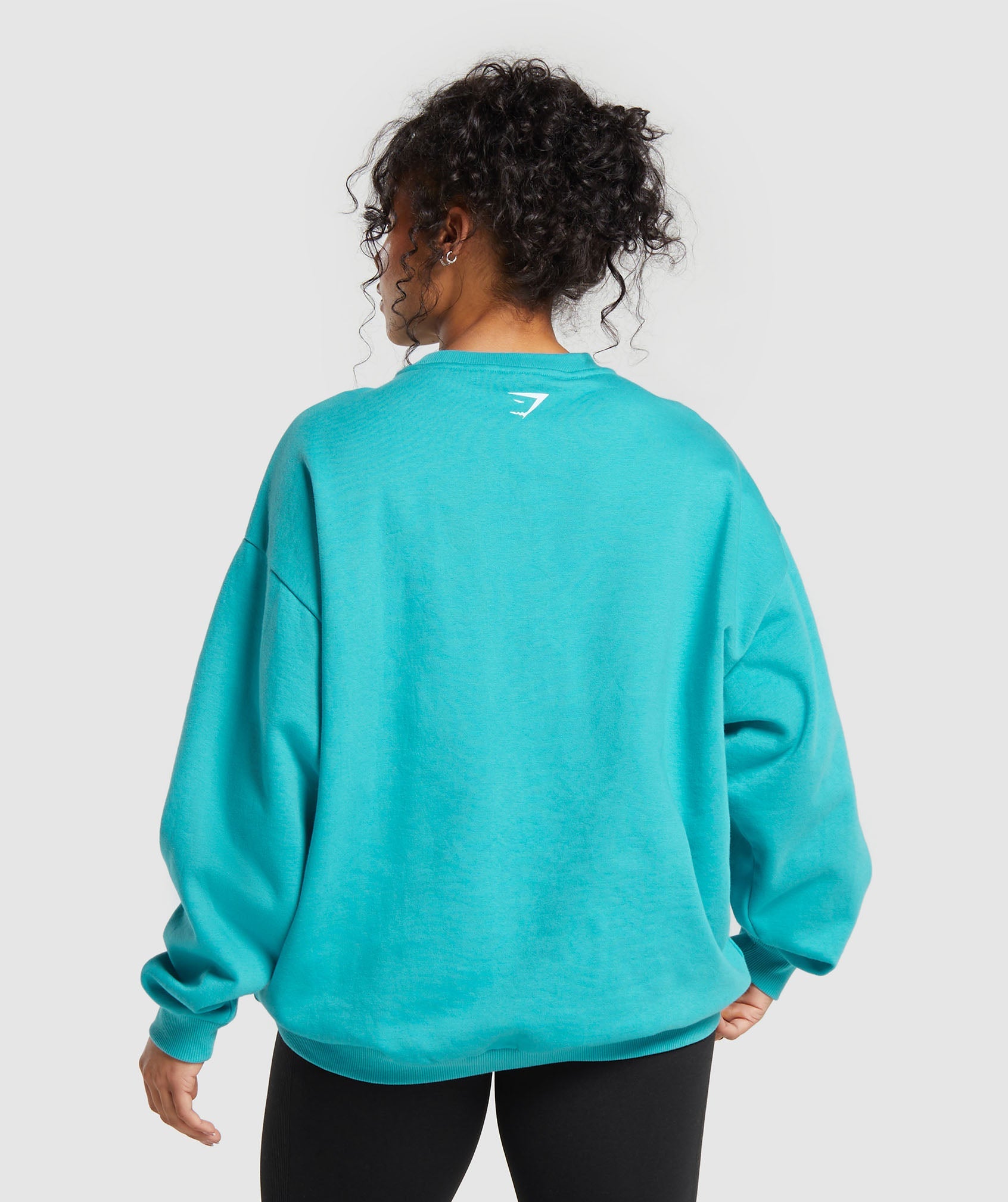 Strength & Conditioning Oversized Sweatshirt in Artificial Teal - view 2