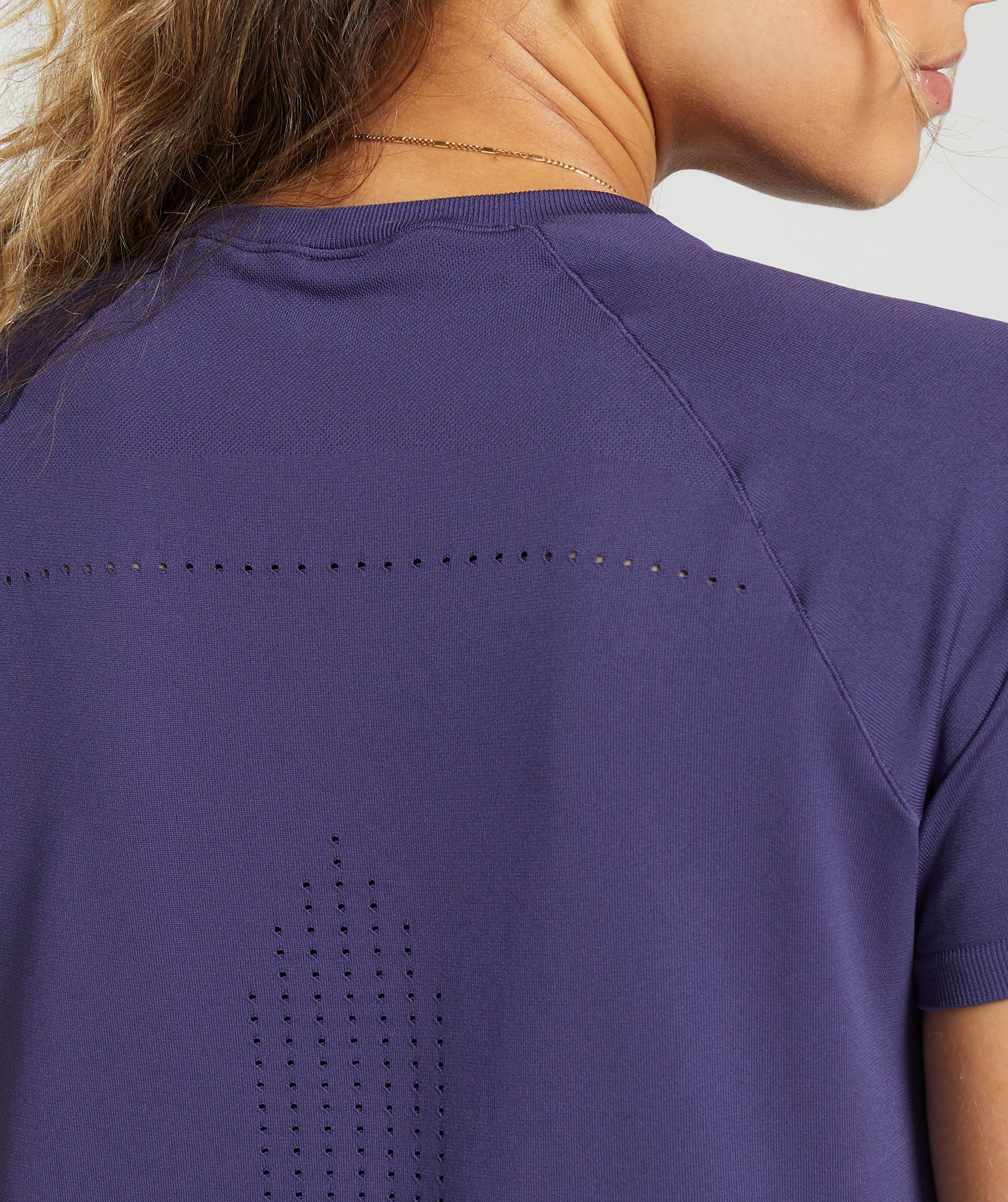 Sweat Seamless T-Shirt in Galaxy Purple - view 6
