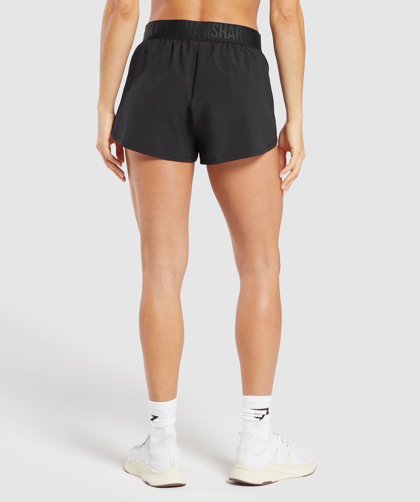 Training Loose Fit Shorts in Black - view 2