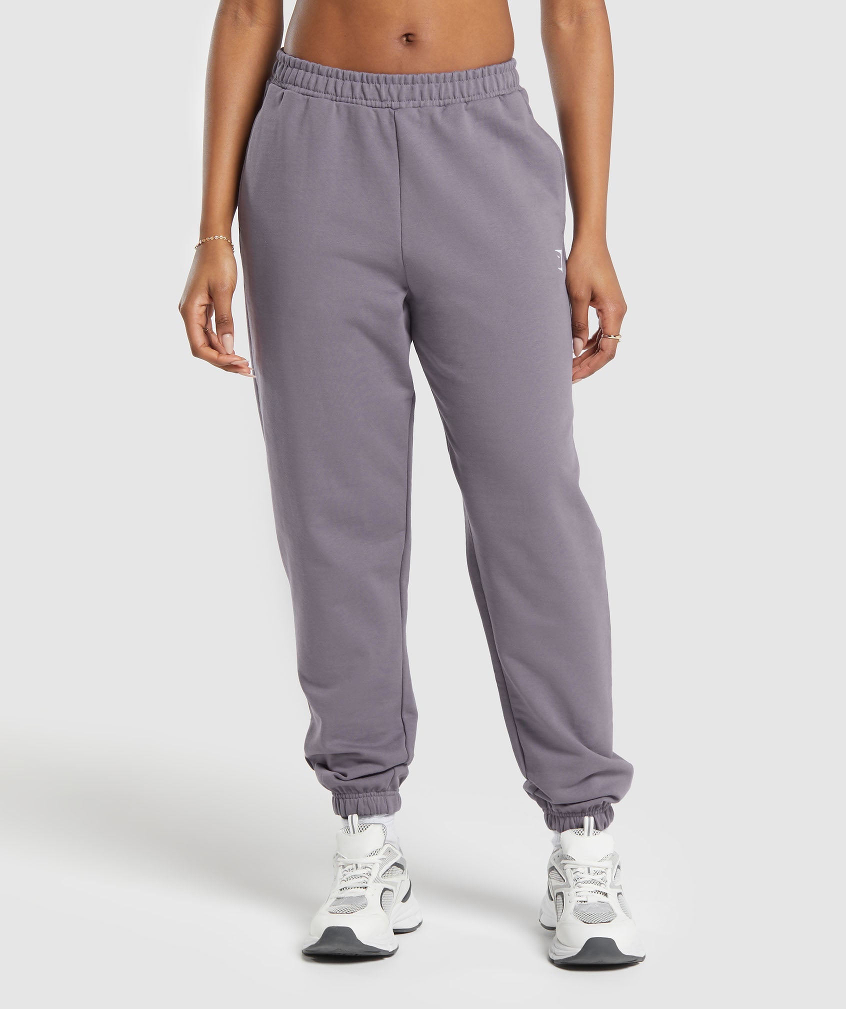 Tattoo Joggers in Fog Purple - view 2