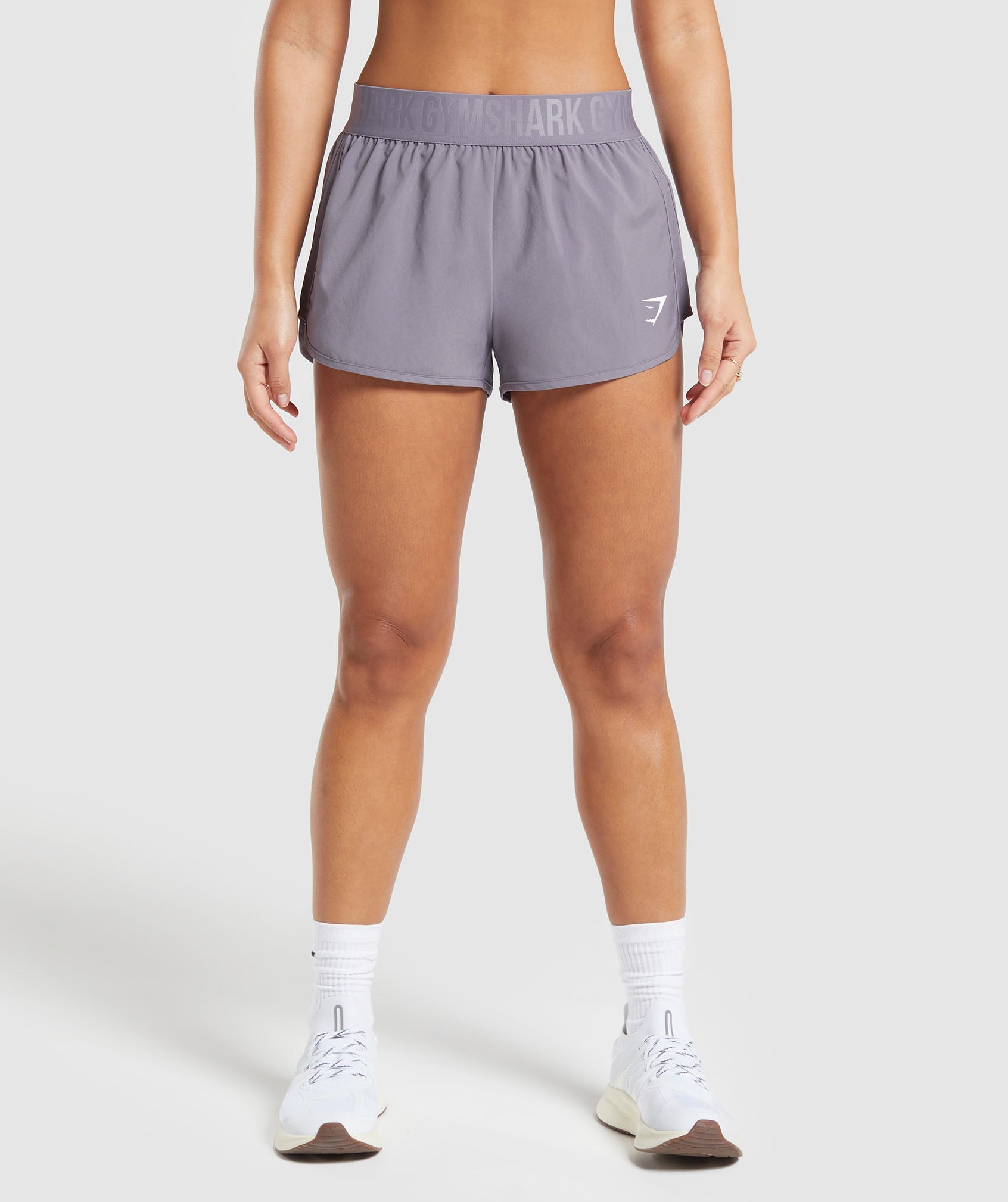 Training Loose Fit Shorts in Fog Purple