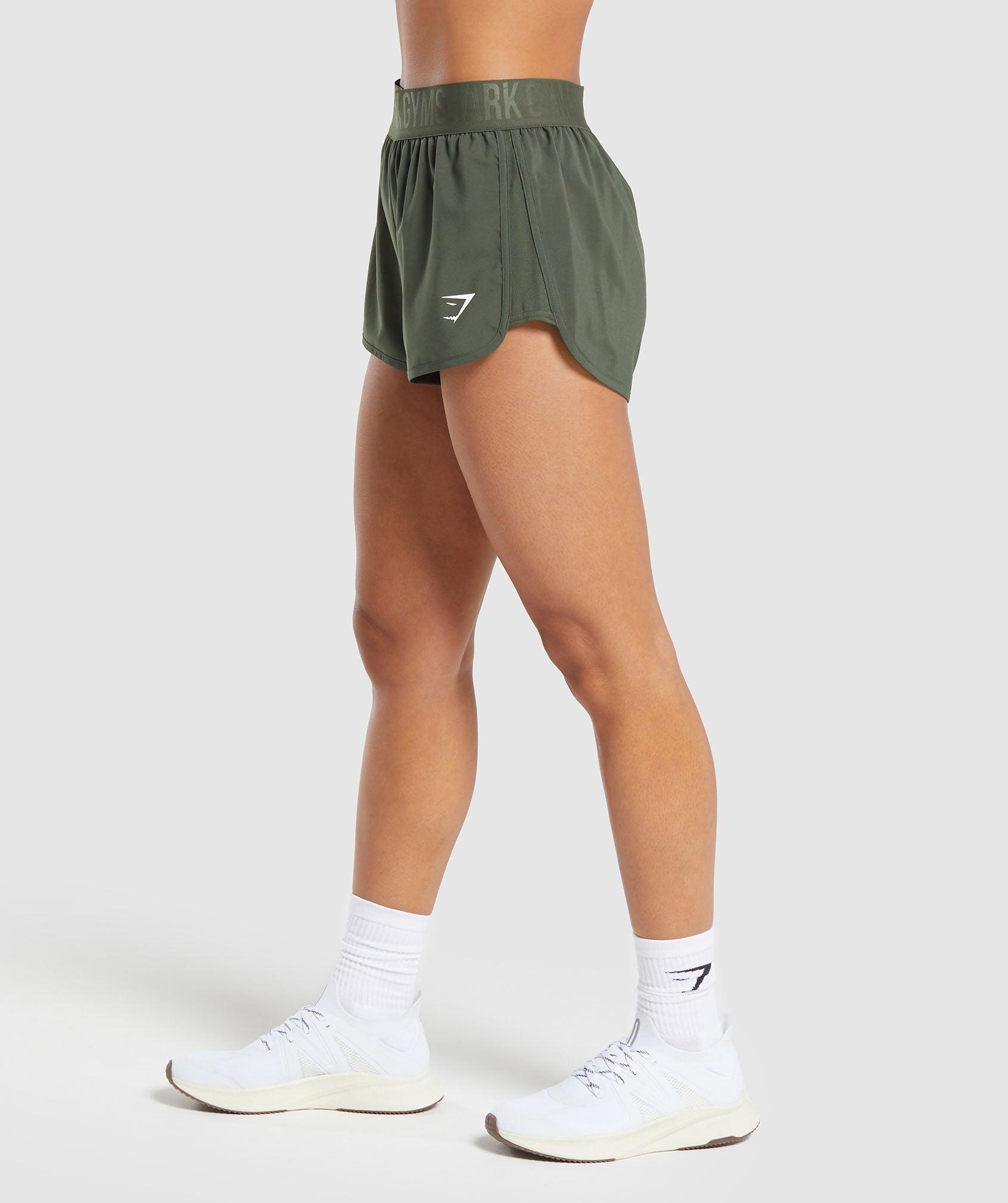Training Loose Fit Shorts in Strength Green - view 3