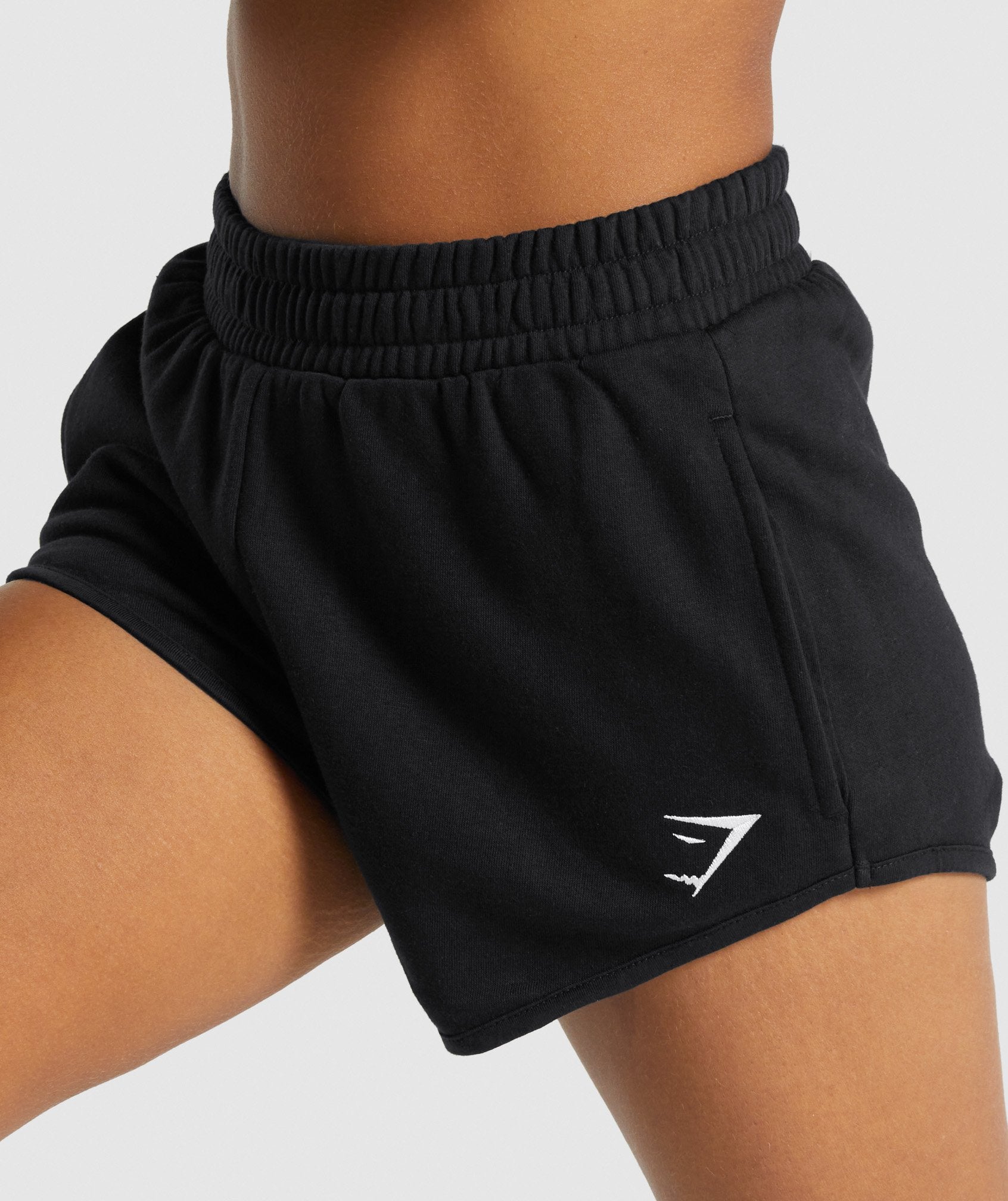 Training Sweat Shorts in Black - view 5