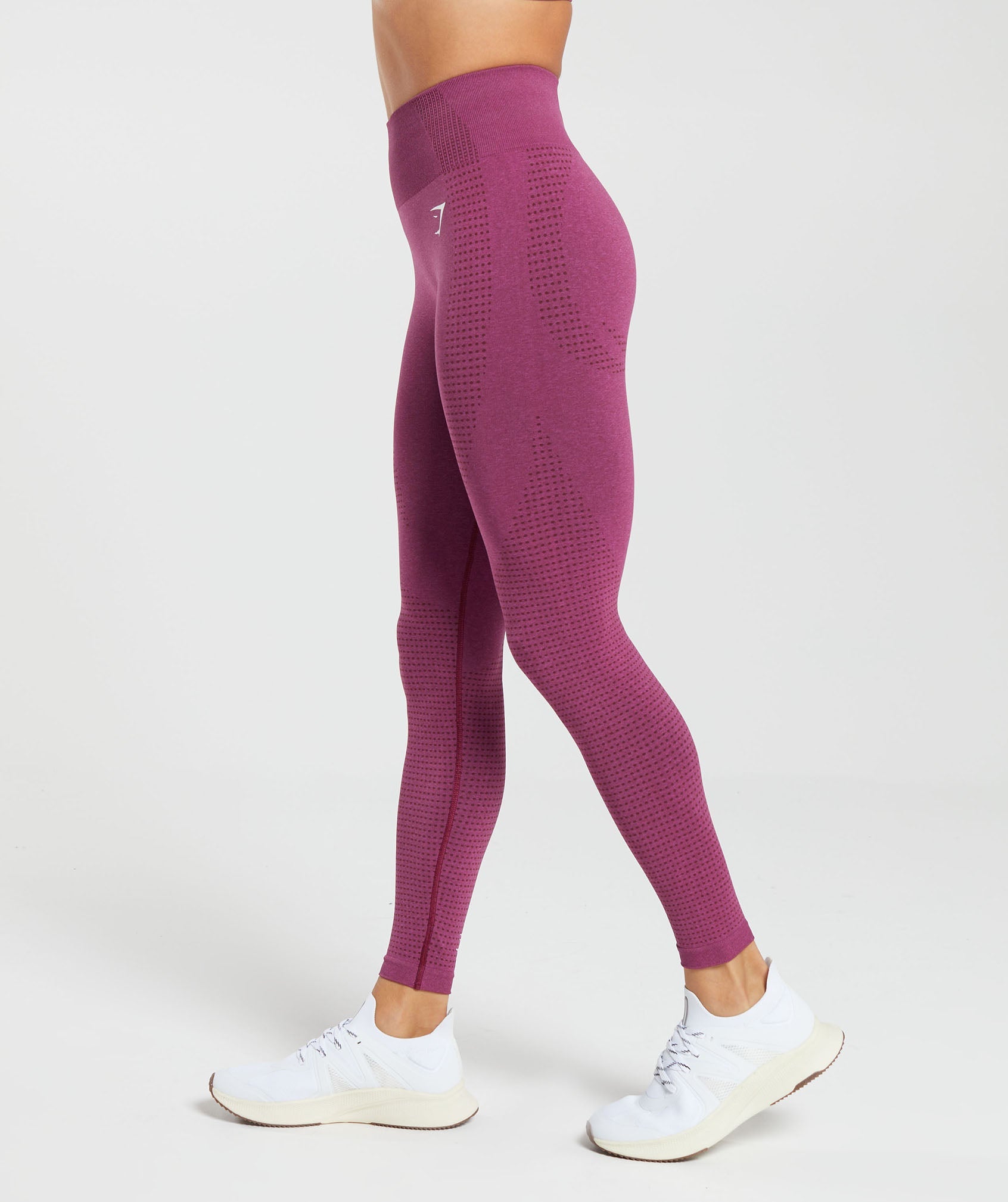 Gymshark Adapt Marl Seamless Leggings Pink Size M - $31 (43% Off
