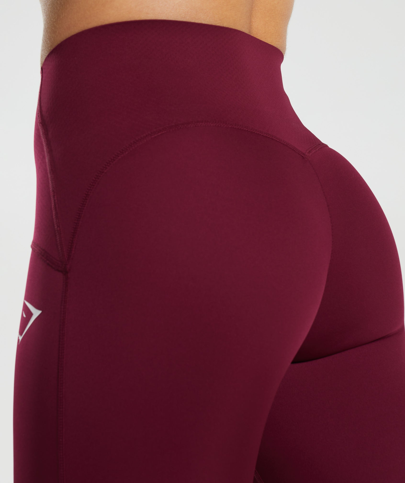 Waist Support Leggings in Plum Pink - view 3