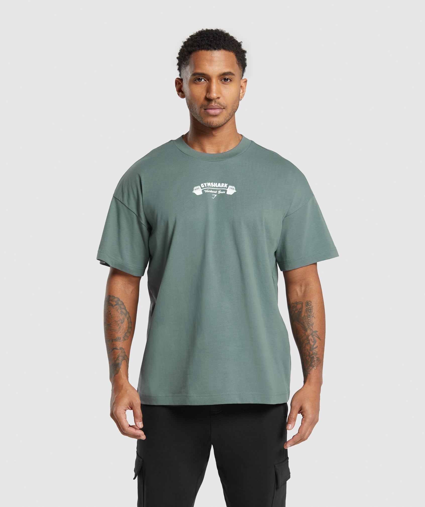 Workout Gear T-Shirt in Cargo Teal - view 2