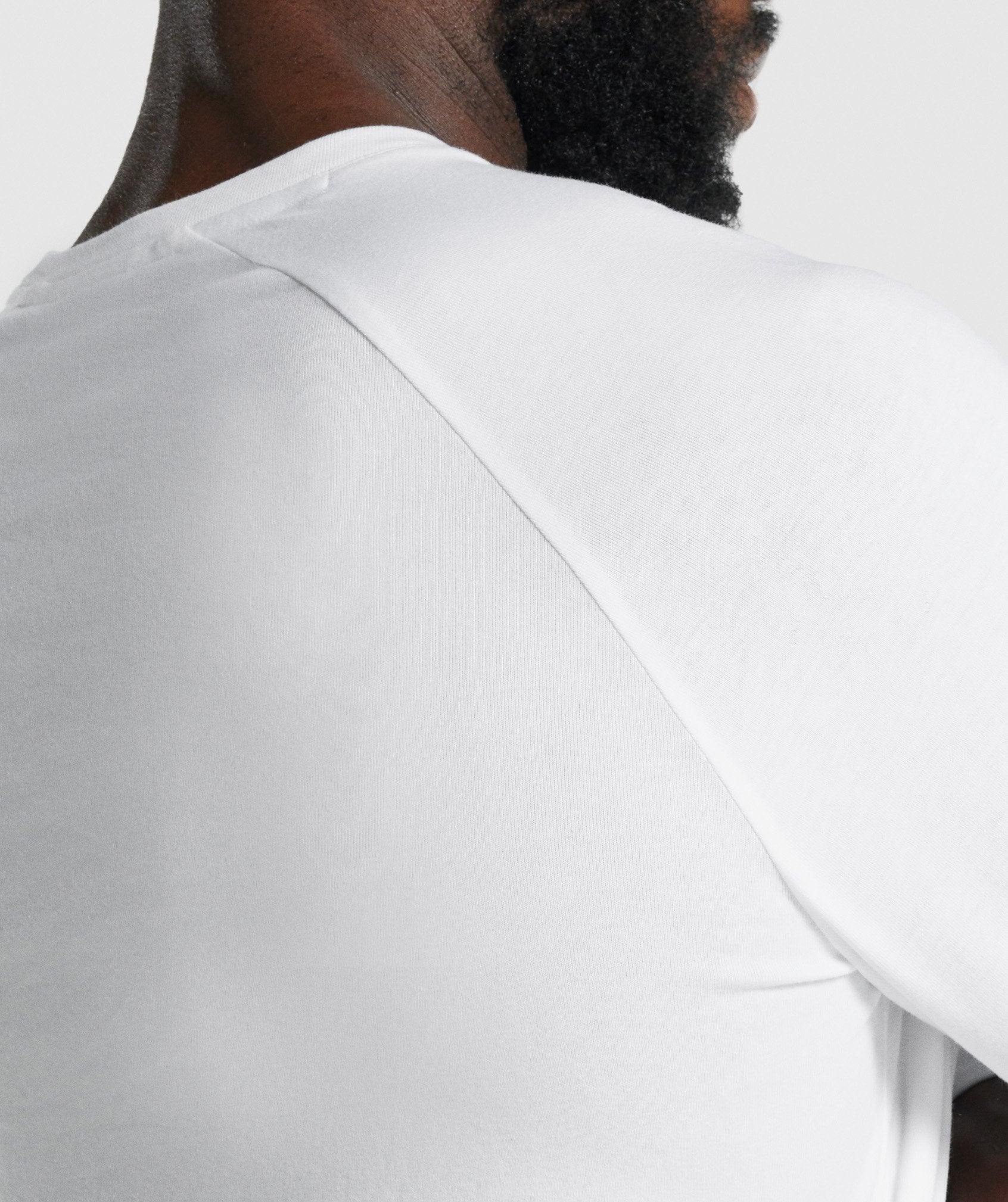 Apollo Long Sleeve T-Shirt in White - view 6