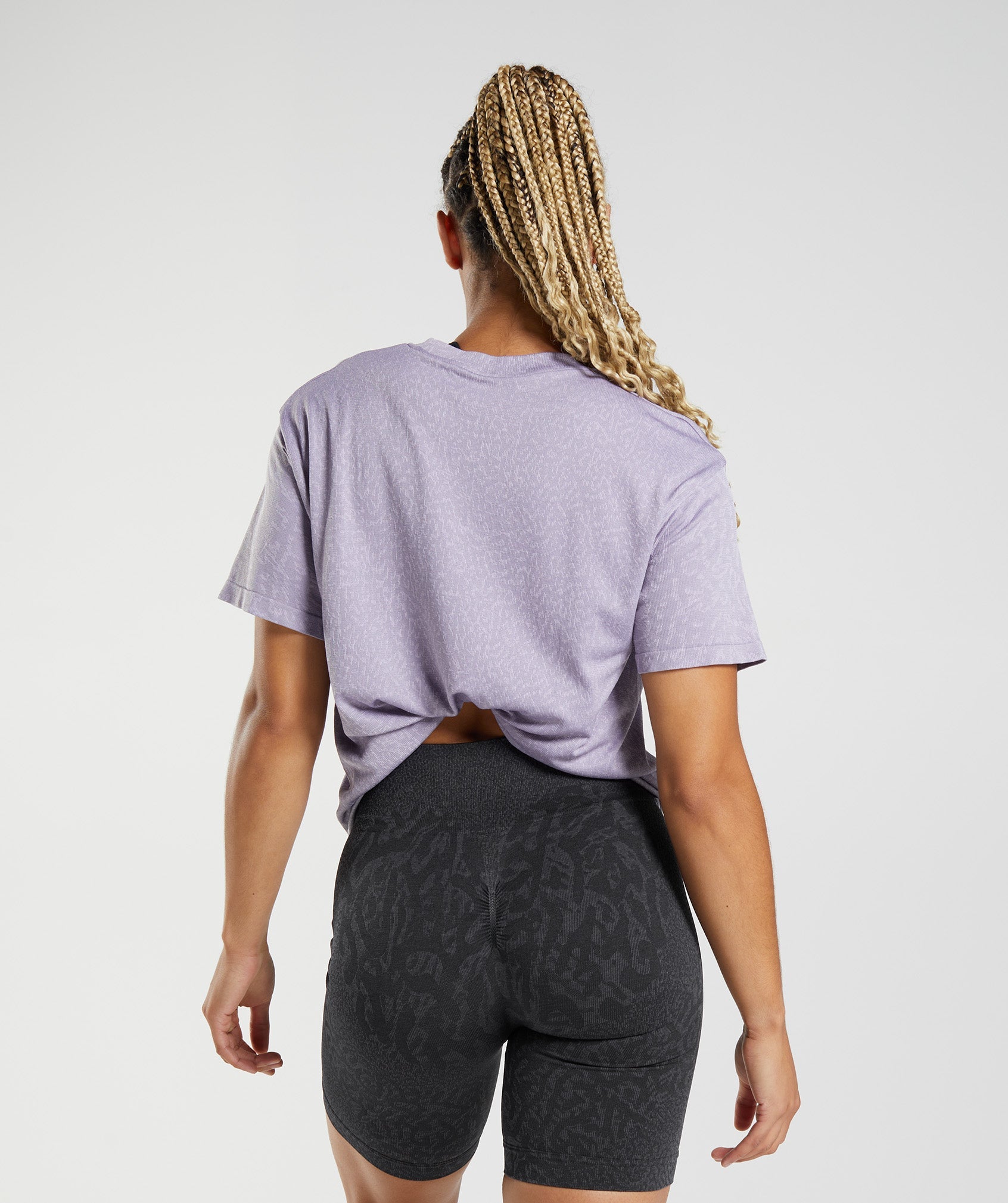 Adapt Animal Seamless T-Shirt in Reef | Soft Lilac - view 2