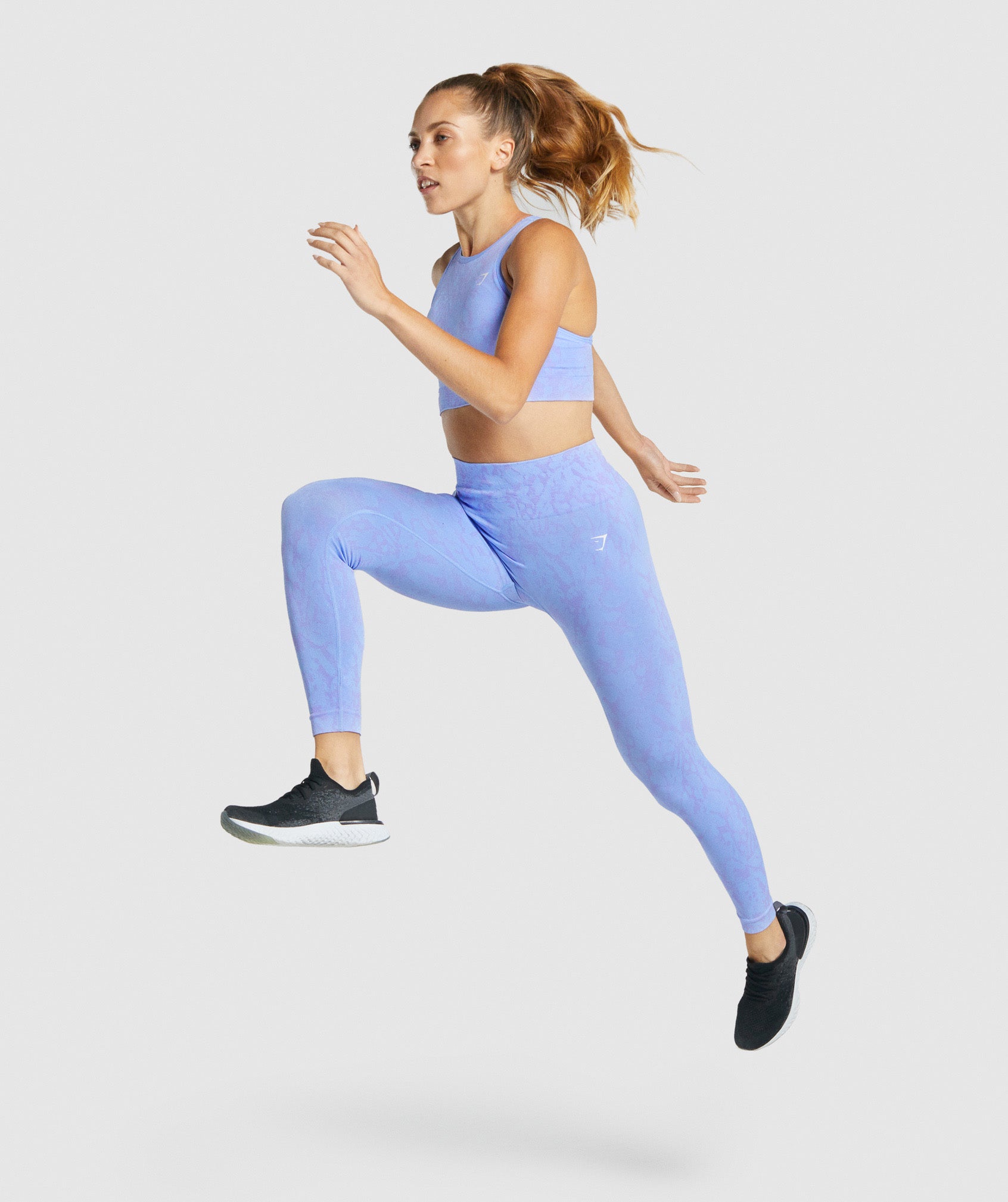 Adapt Animal Seamless Leggings in Butterfly | Light Blue - view 3