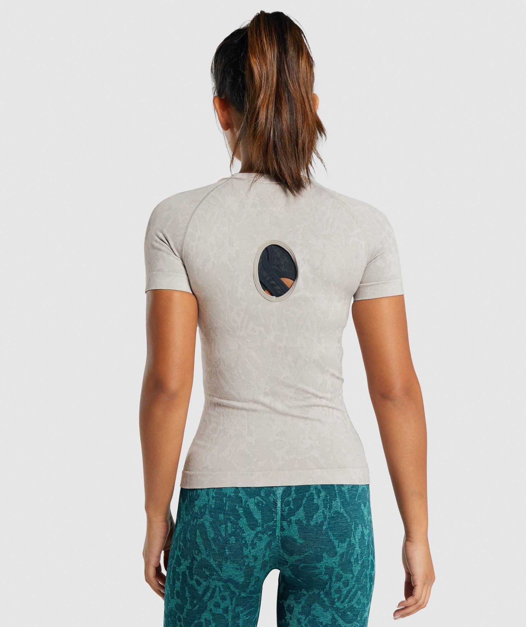 Adapt Animal Seamless T-Shirt in Butterfly | Grey - view 3