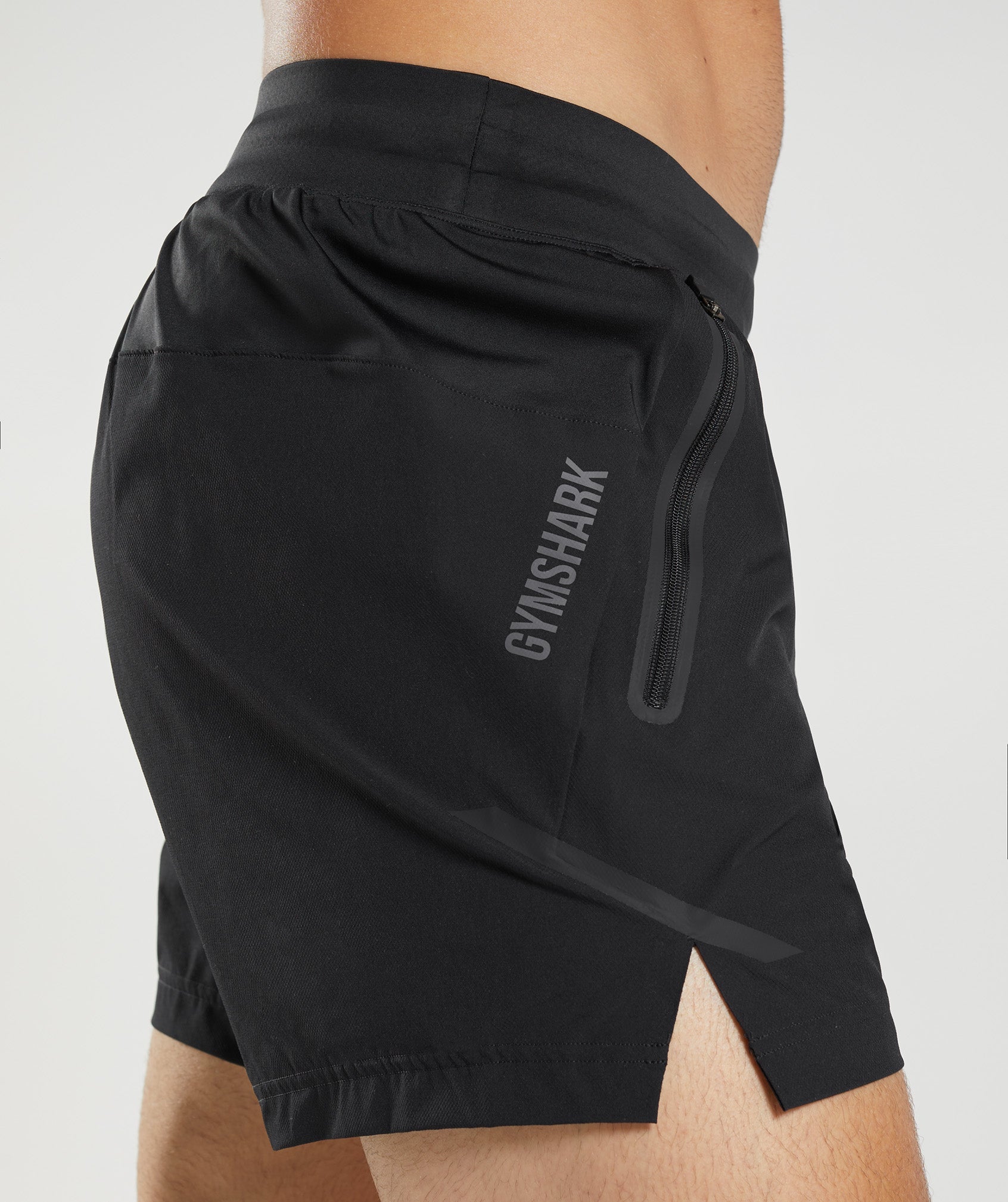 Apex 5" Perform Shorts in Black - view 5