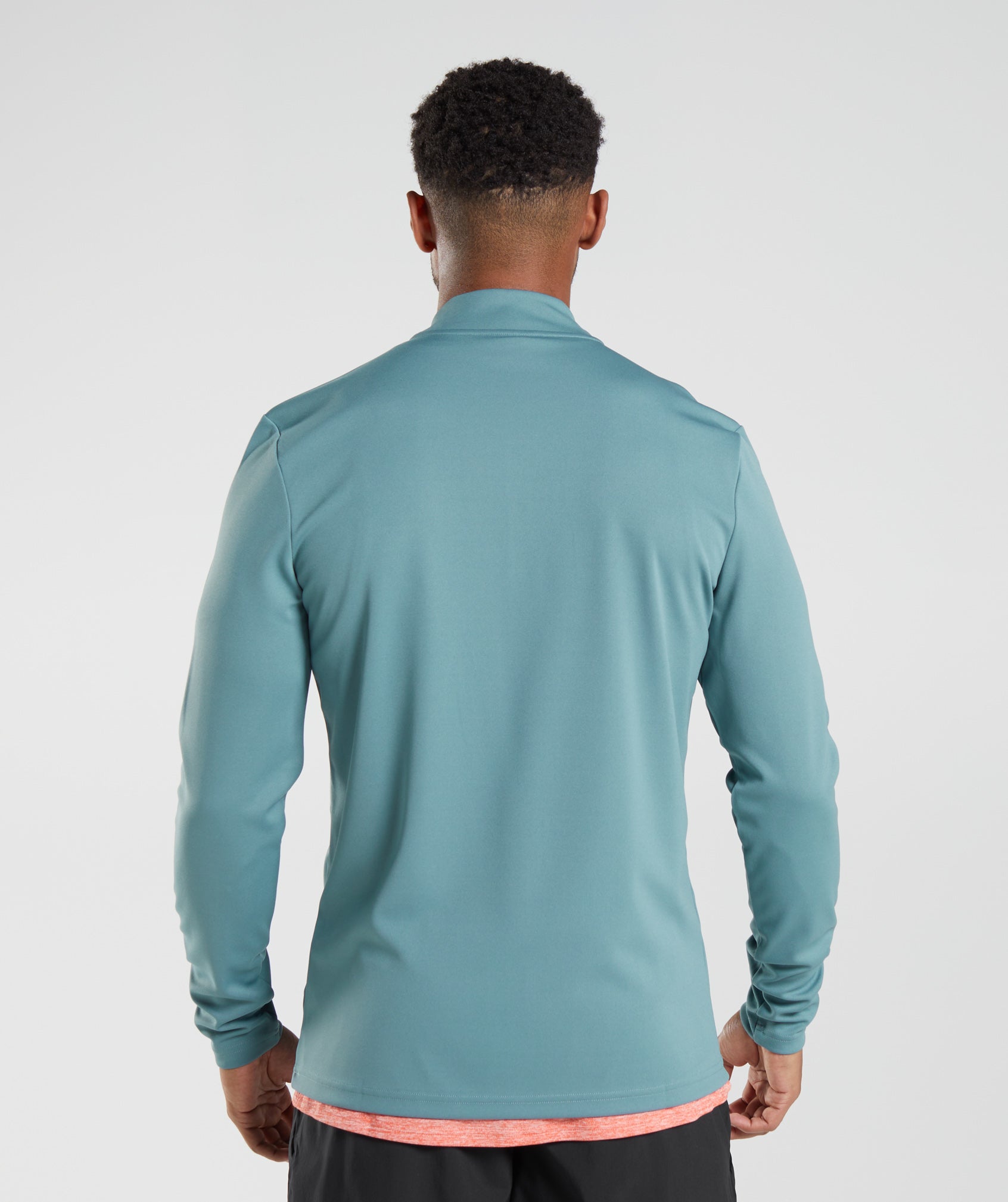 Arrival 1/4 Zip in Thunder Blue - view 2