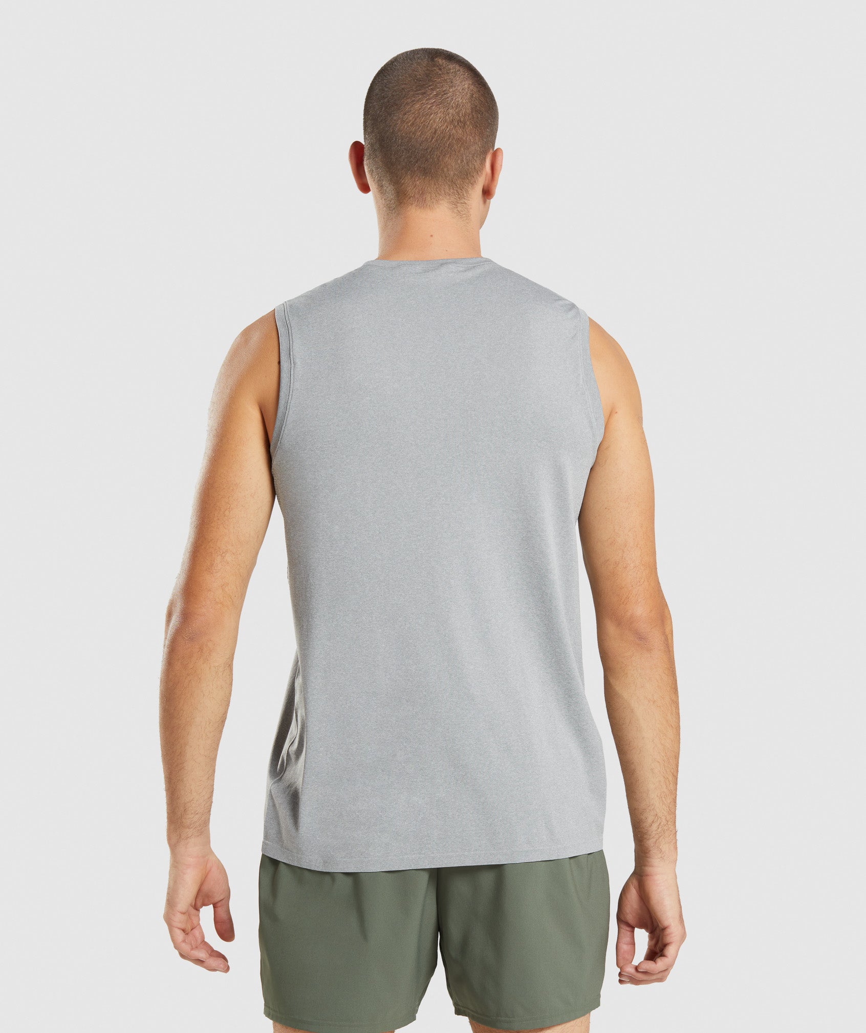 Arrival Seamless Tank in Grey - view 2