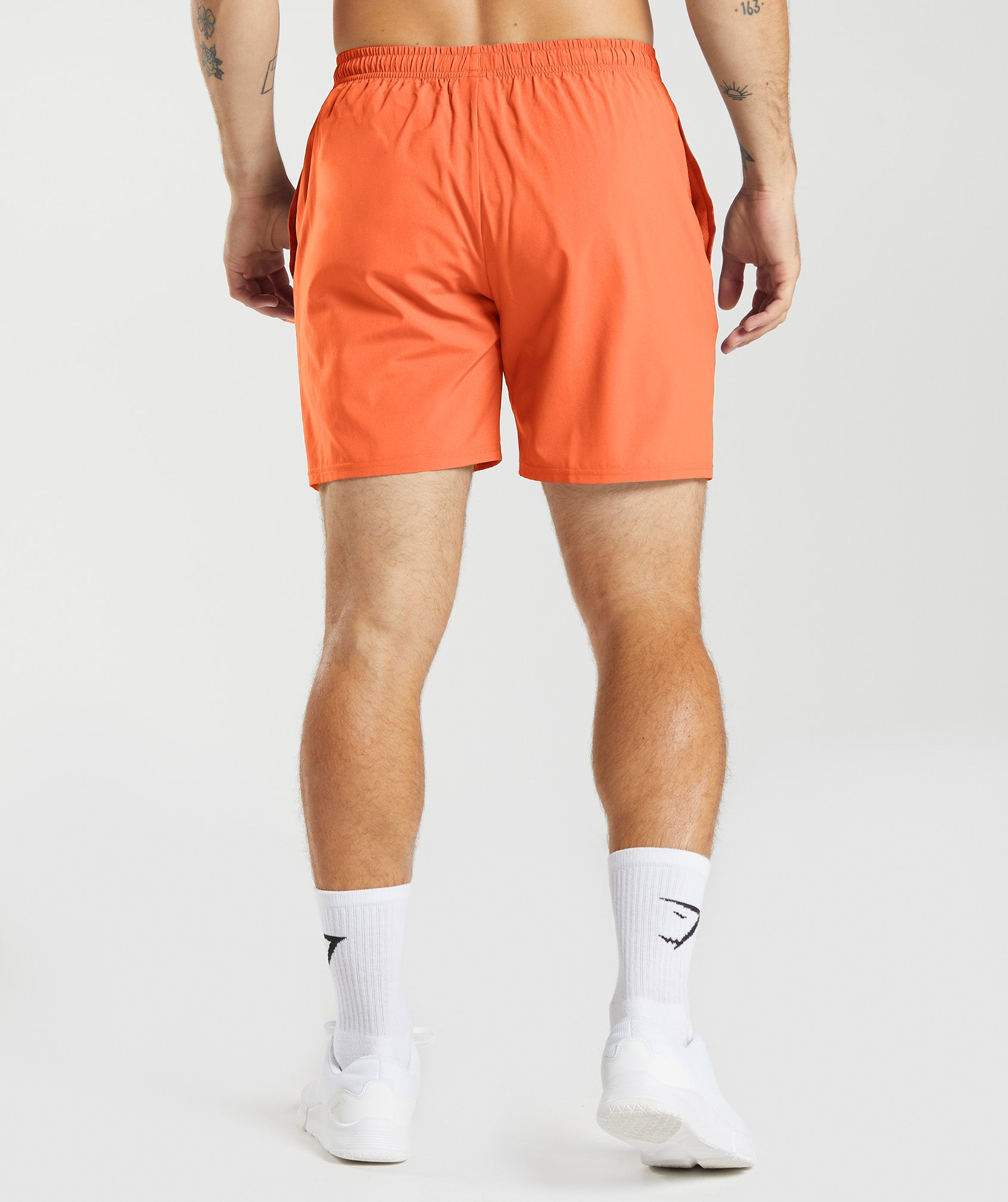 Arrival Shorts in Papaya Orange - view 2