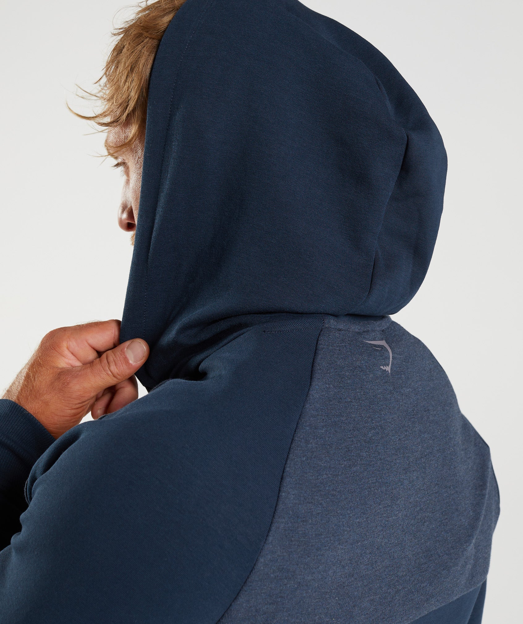 Bold React Hoodie in Navy - view 3