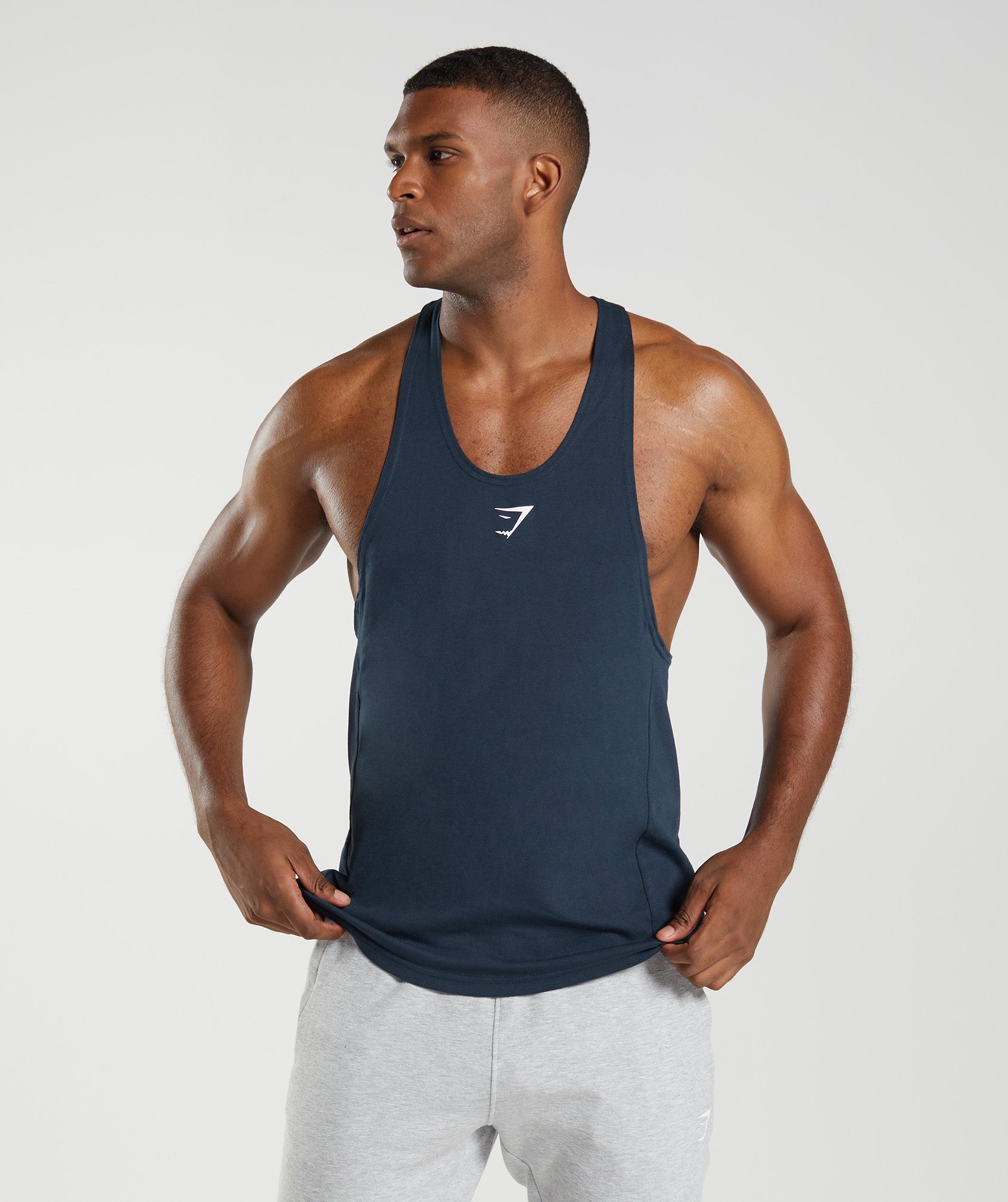 React Stringer in Navy - view 1