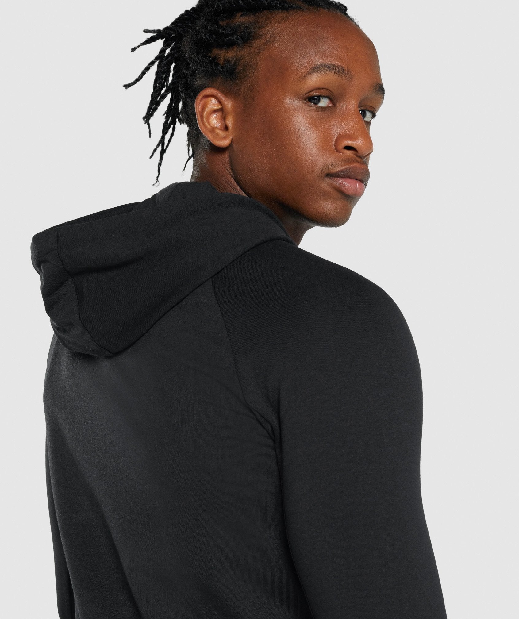 Critical 2.0 Zip Up Hoodie in Black - view 5