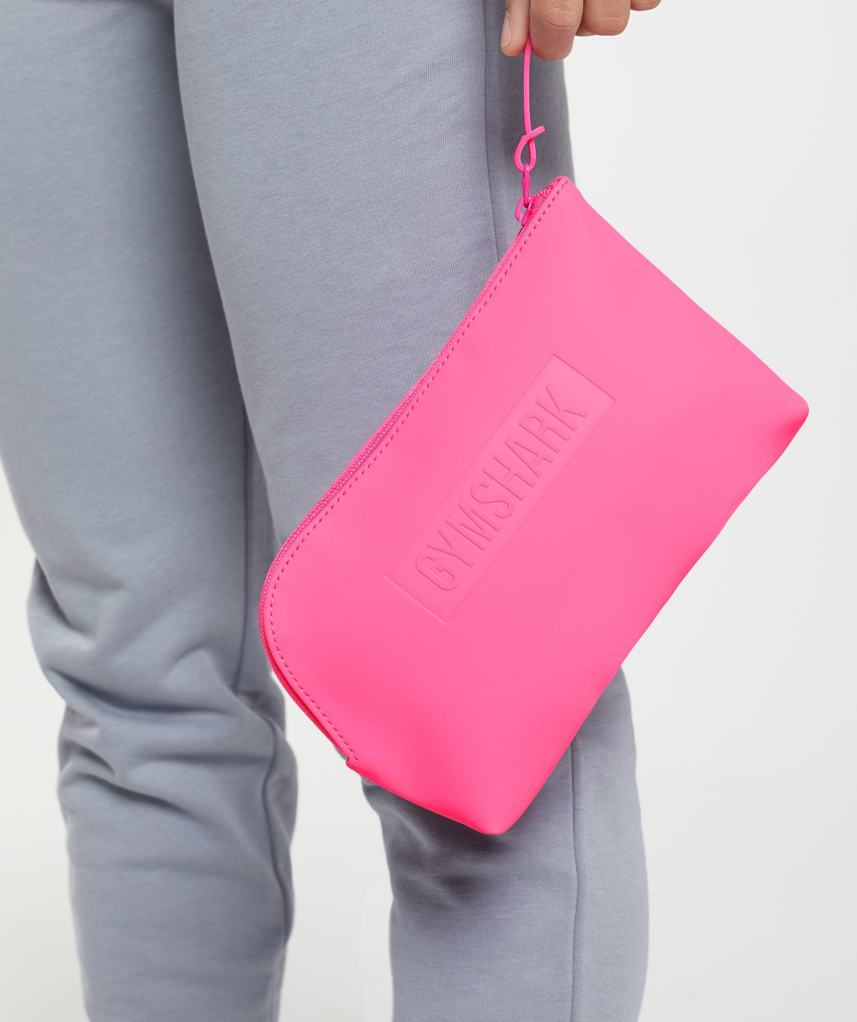 Everyday Wash Bag in Bright Fuchsia - view 2