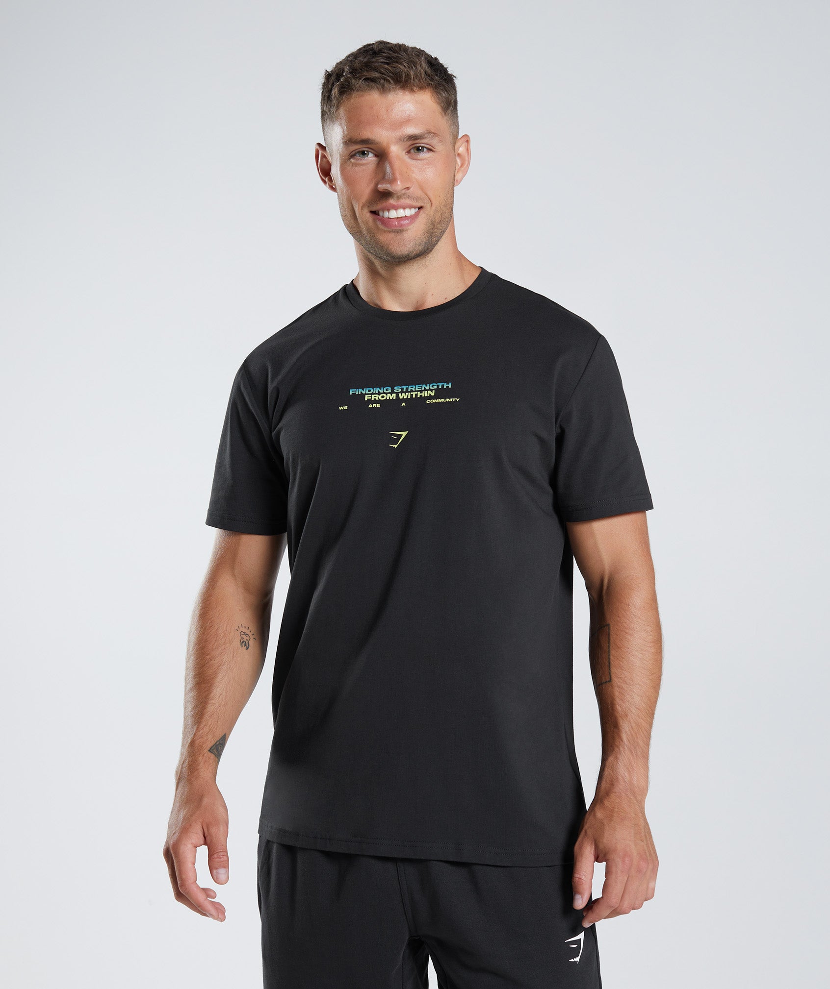Hybrid Wellness T-Shirt in Black - view 1