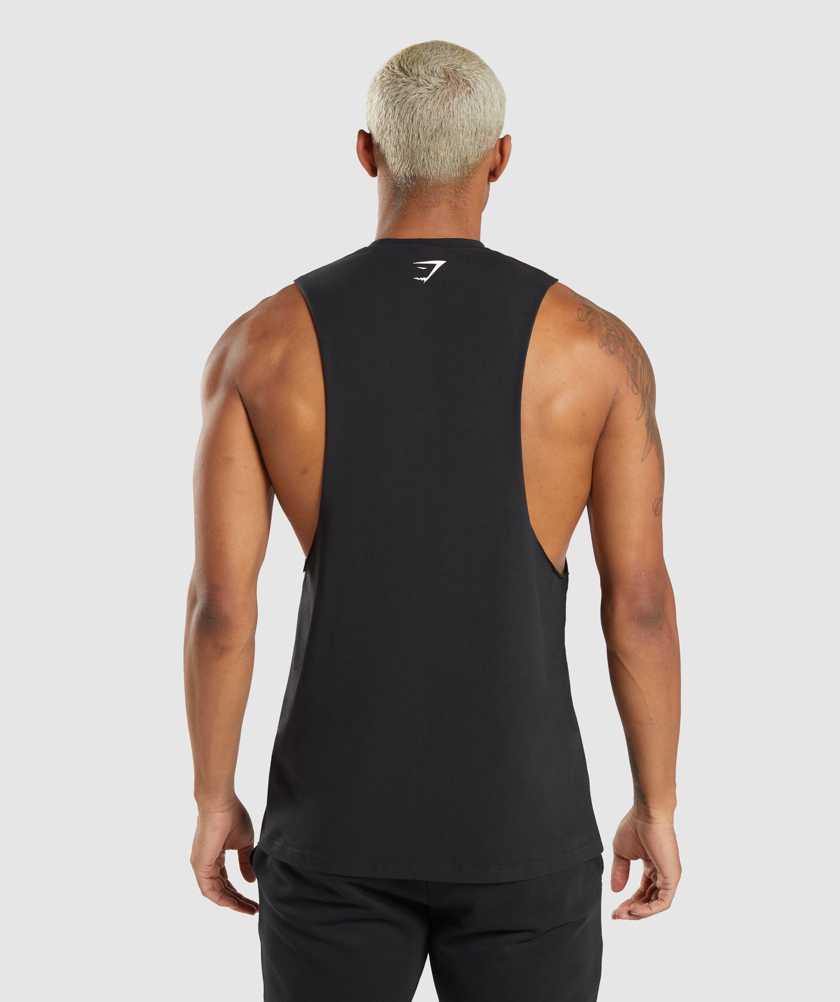 Its All You Drop Arm Tank in Black - view 2
