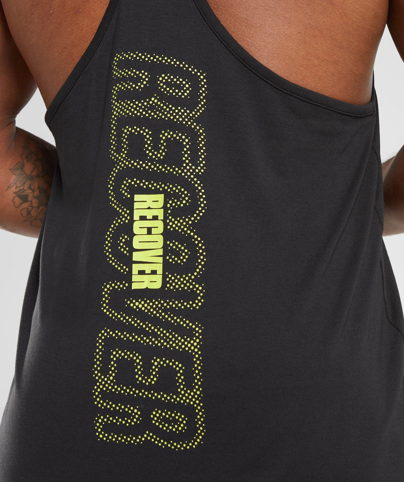 Recovery Graphic Stringer in Black - view 3