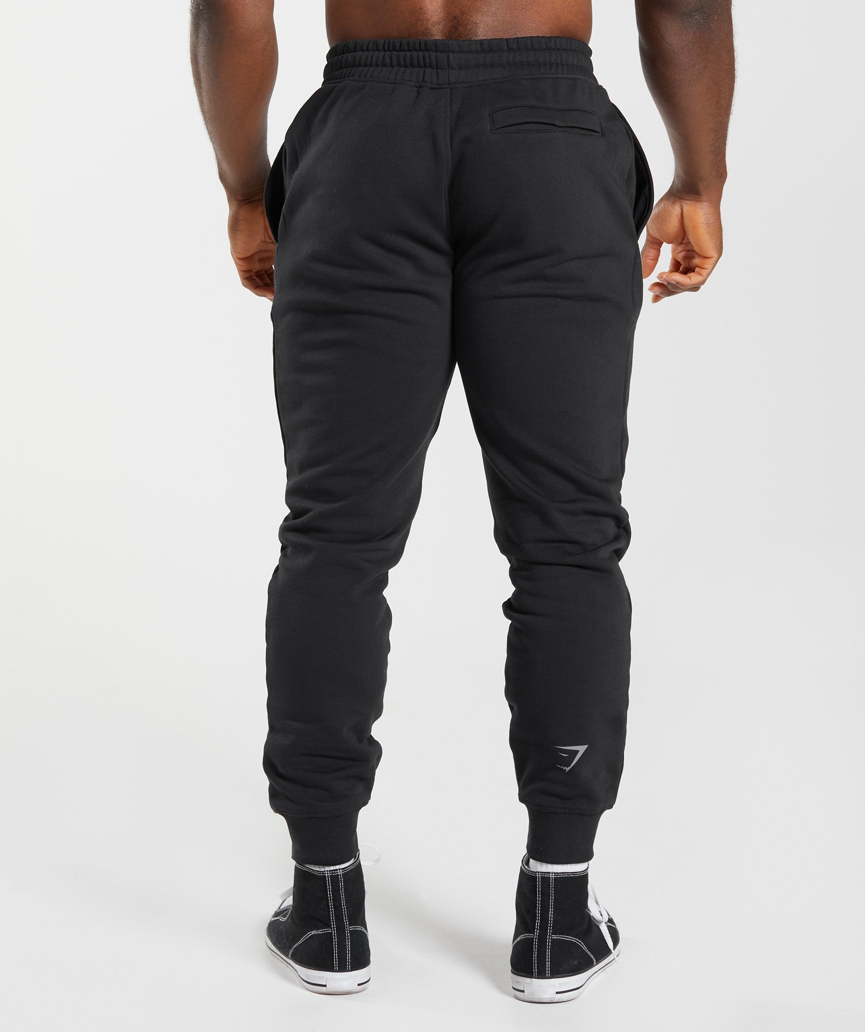 Activated Graphic Joggers in Black - view 2