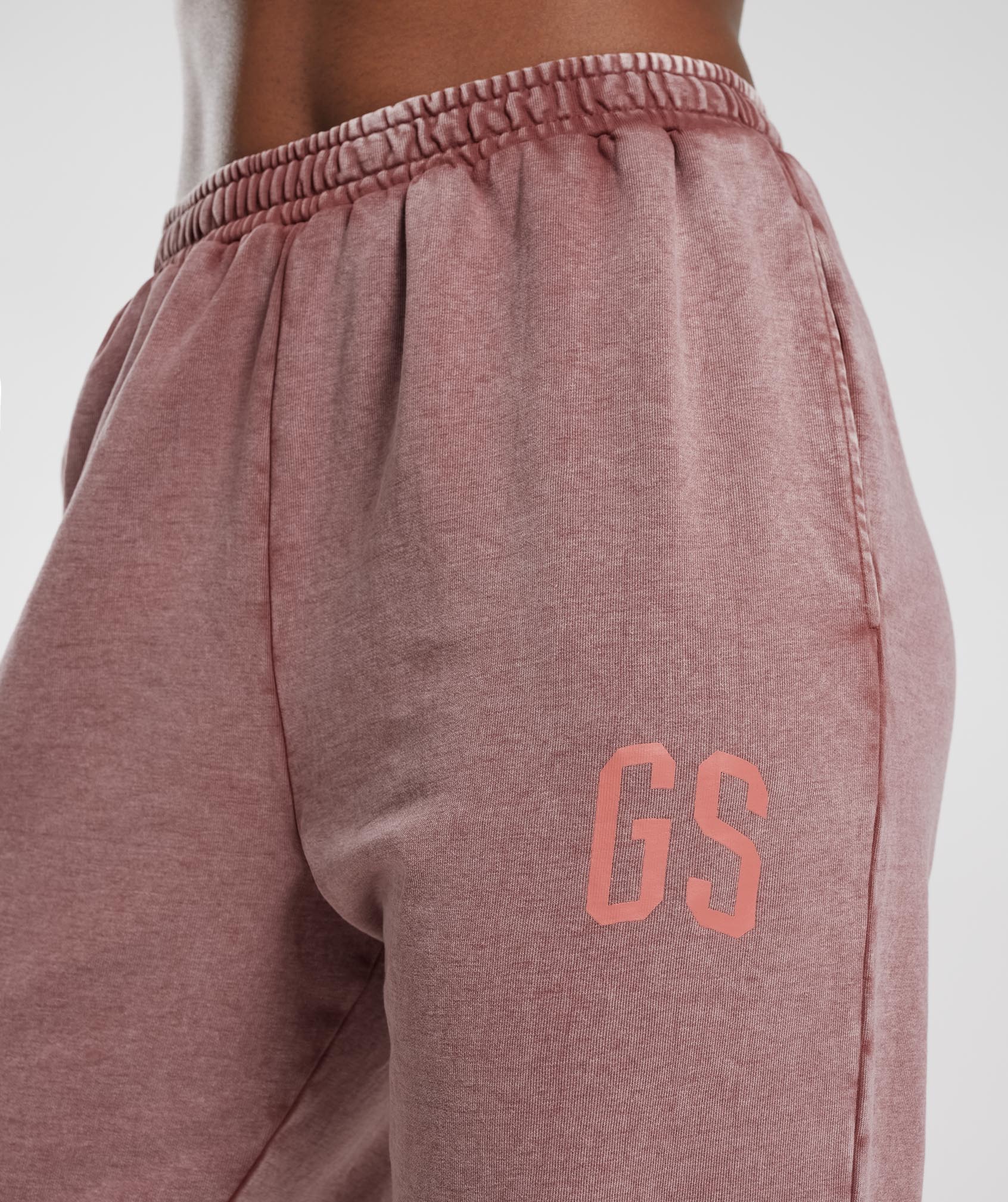 Collegiate Joggers in Dusty Maroon - view 5
