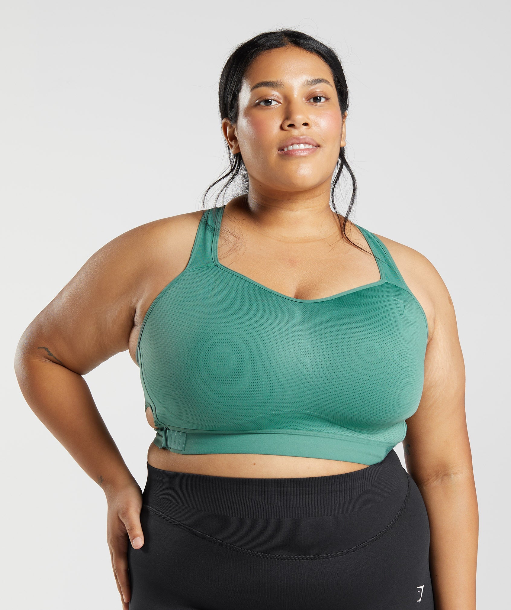 Racerback High Support Sports Bra in Hoya Green