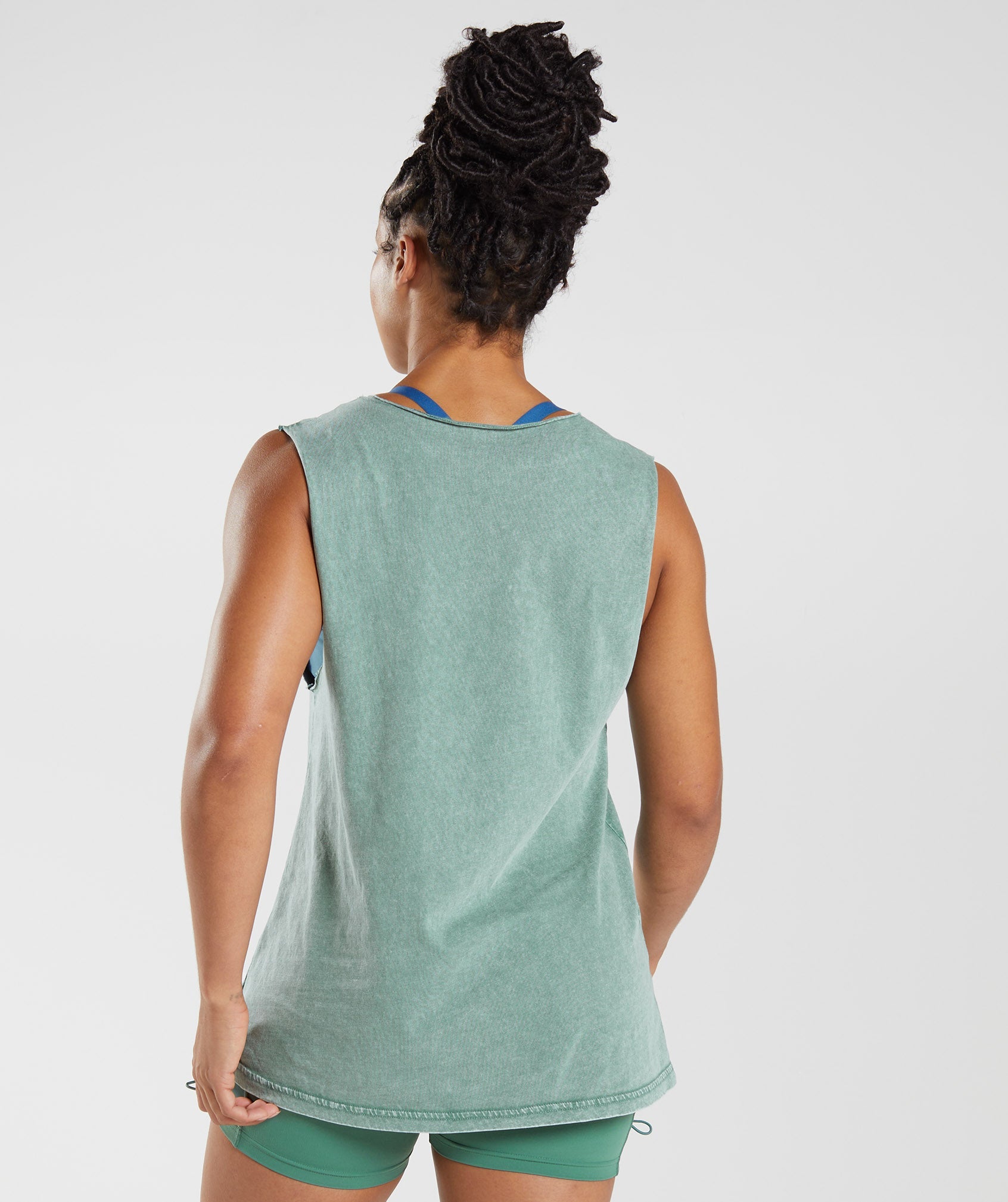 Legacy Washed Tank in Hoya Green - view 2